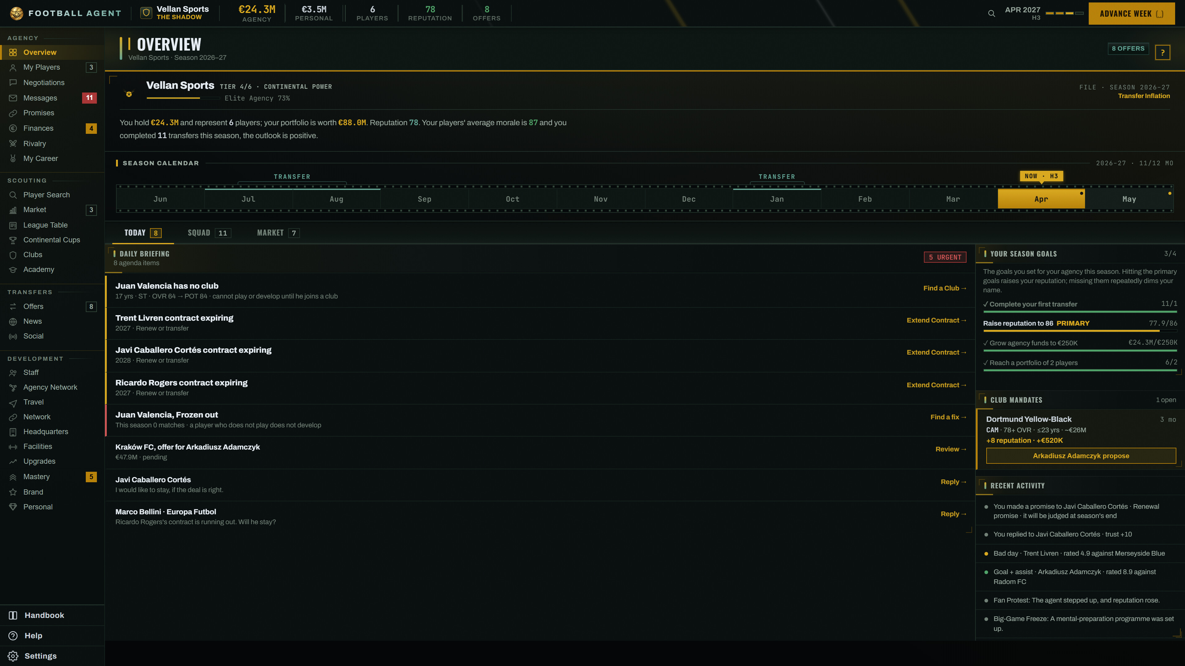 Football Agent screenshot 3
