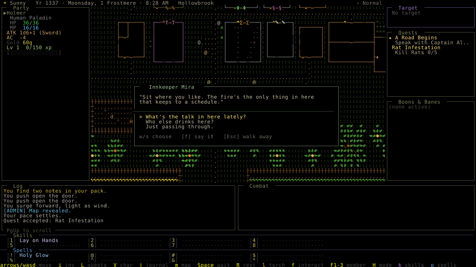 Tomes and Tactics screenshot 1