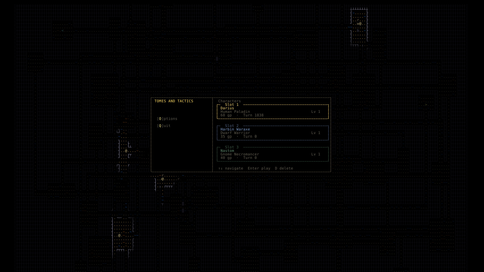 Tomes and Tactics screenshot 1