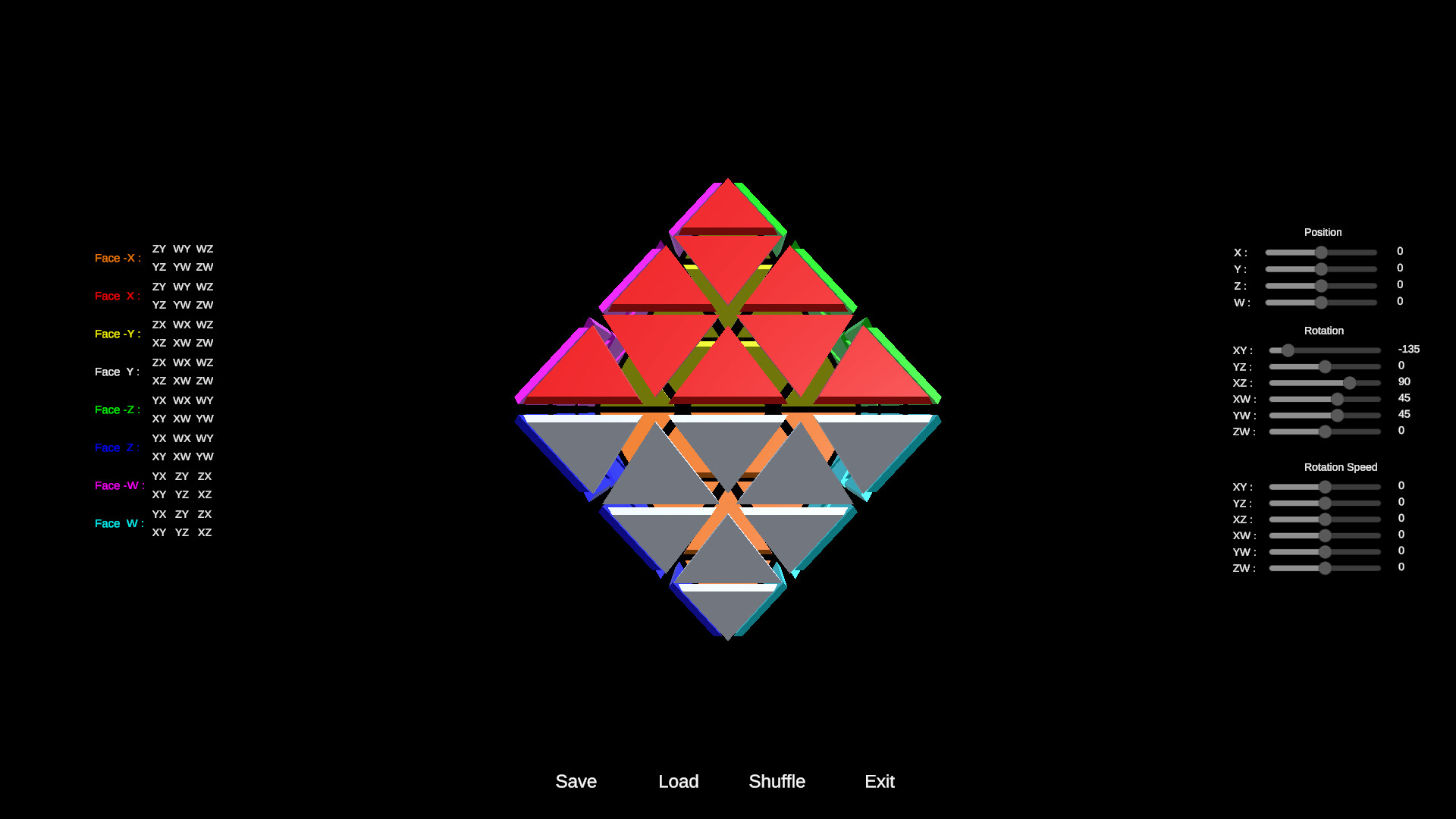 Rubik's Tesseract screenshot 4