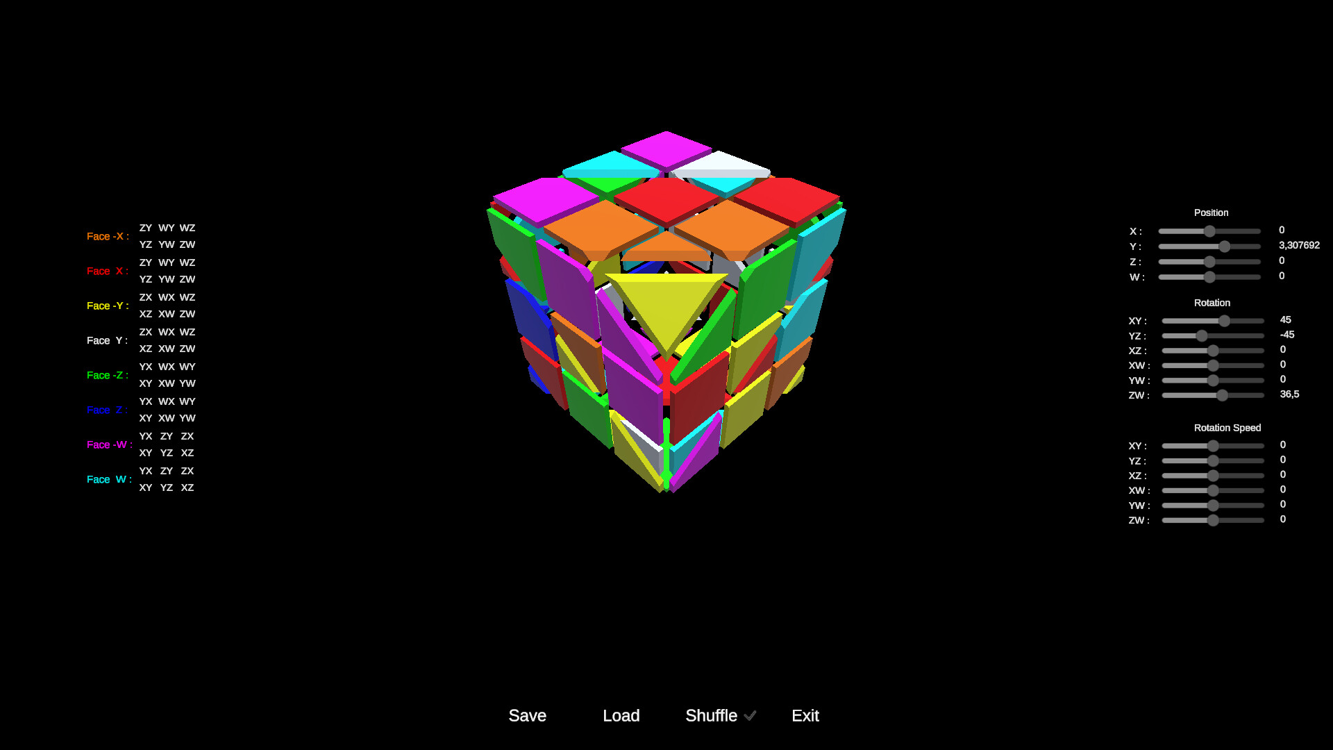 Rubik's Tesseract screenshot 3