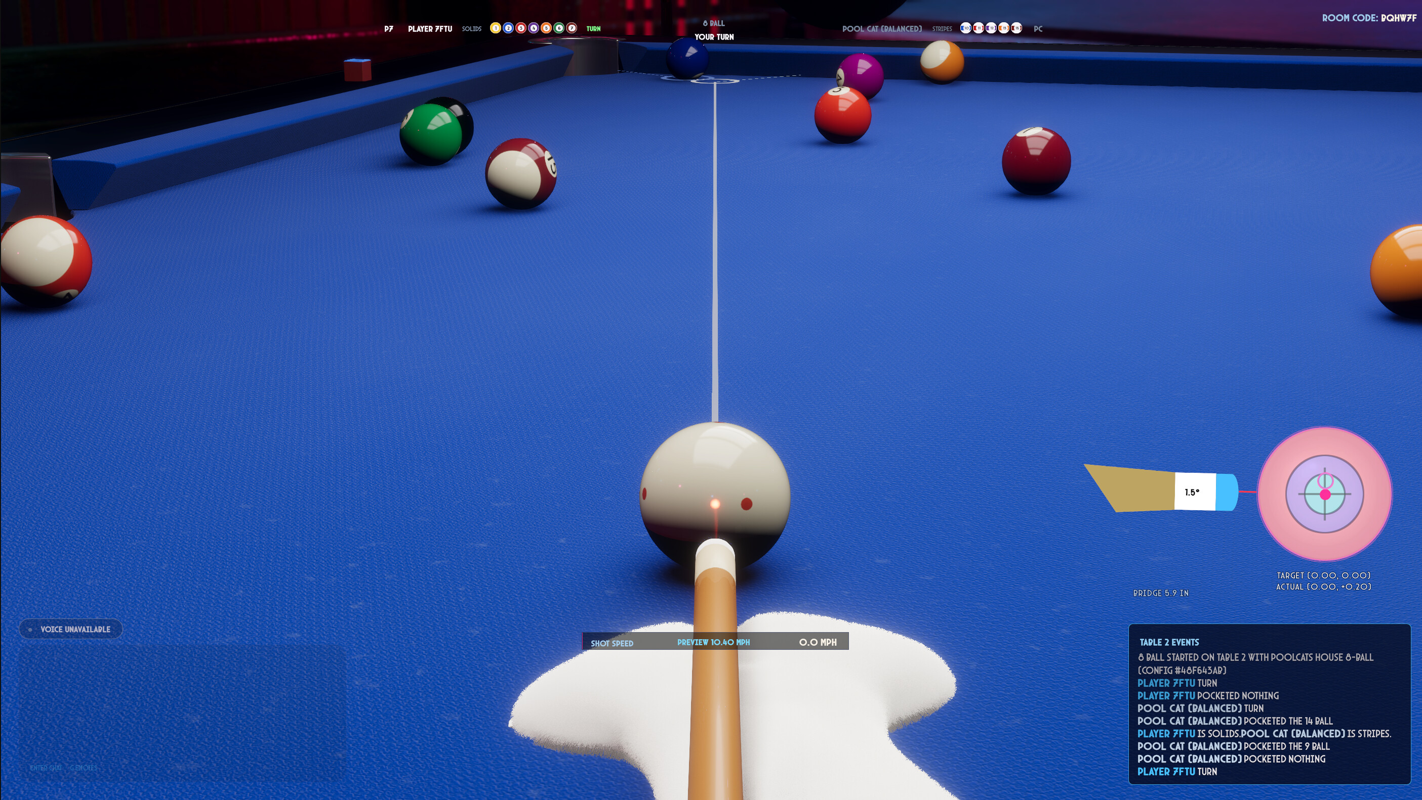Pool Cats screenshot 2
