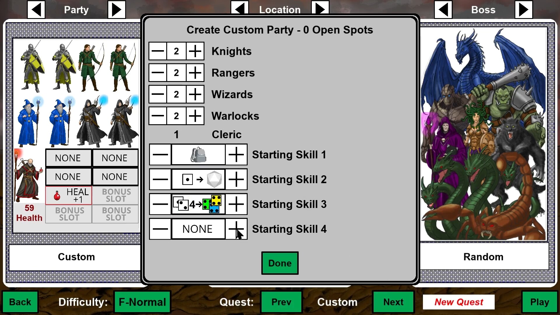 Dicebound Quests: Heroes of Dice screenshot 2
