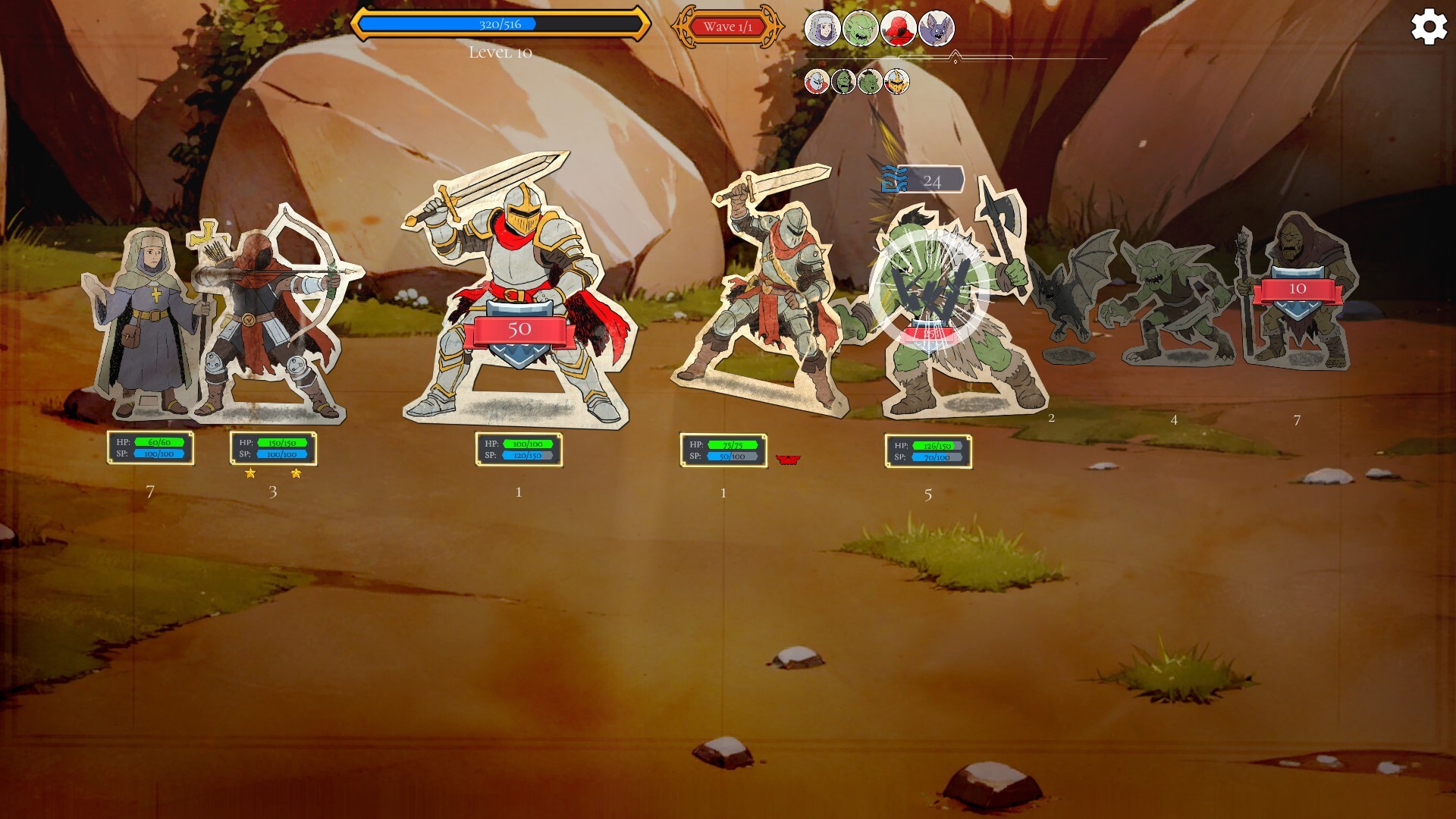 Paperclash Tactics screenshot 4