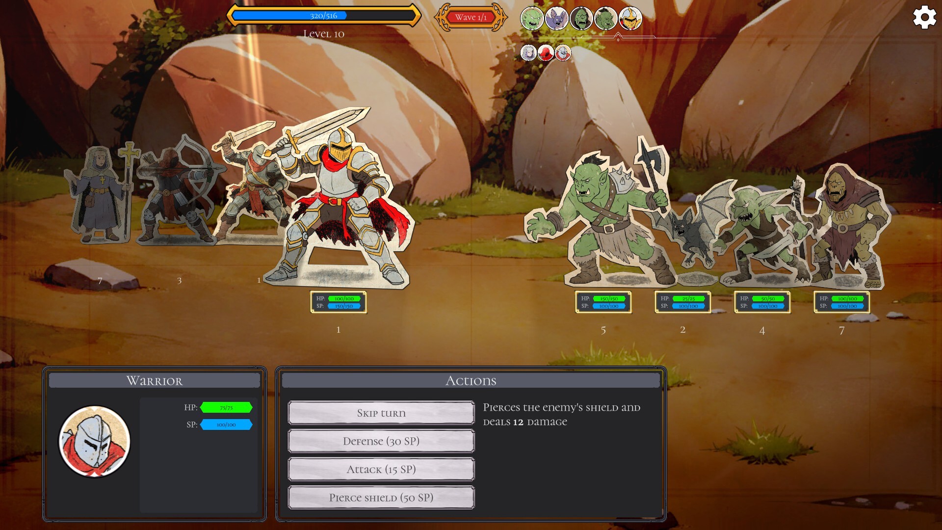 Paperclash Tactics screenshot 3