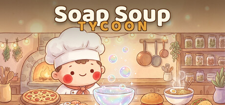 Cover art from Soap Soup Tycoon