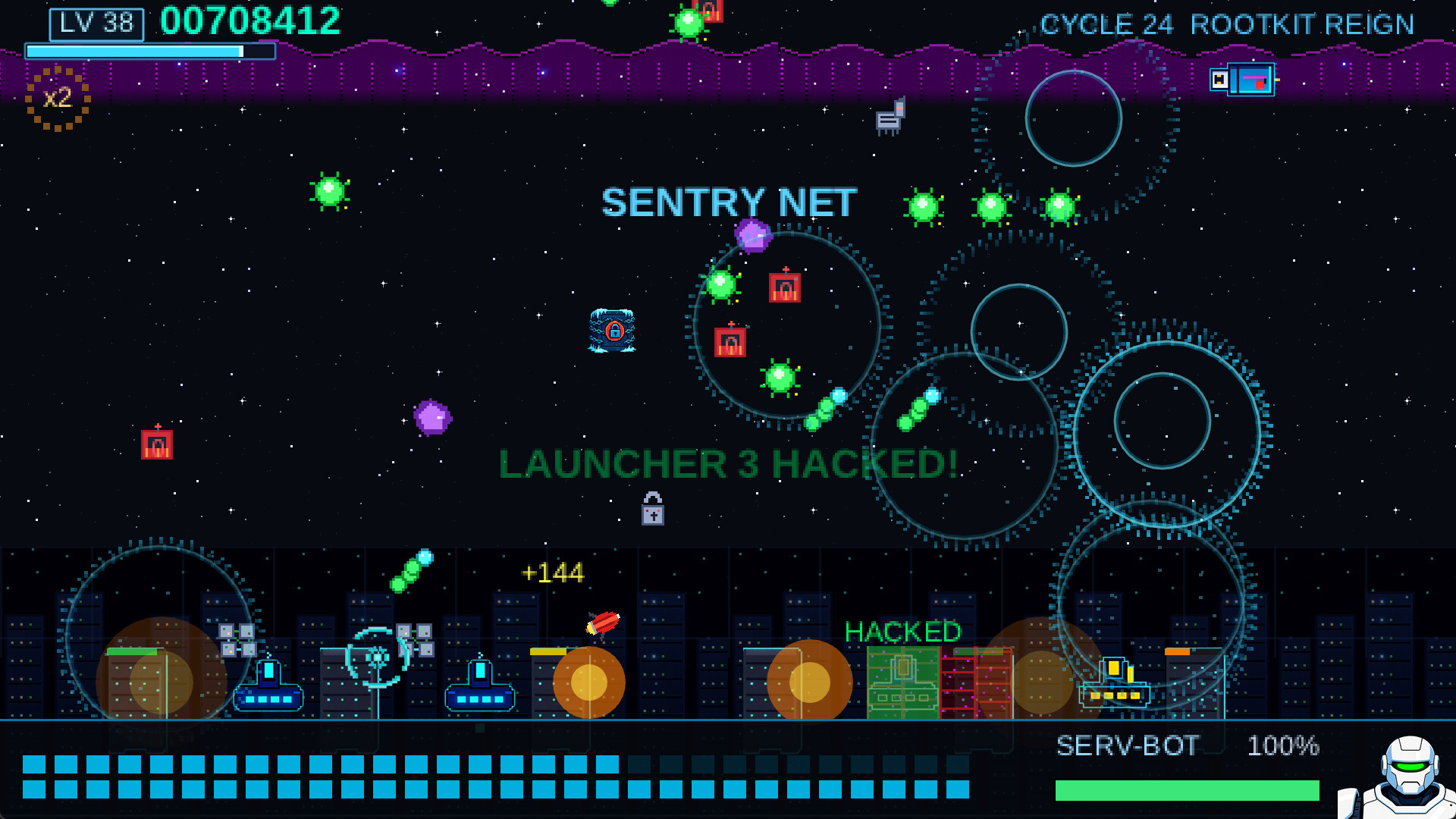 The Last Byte: Serv-Bots Firewall screenshot 5