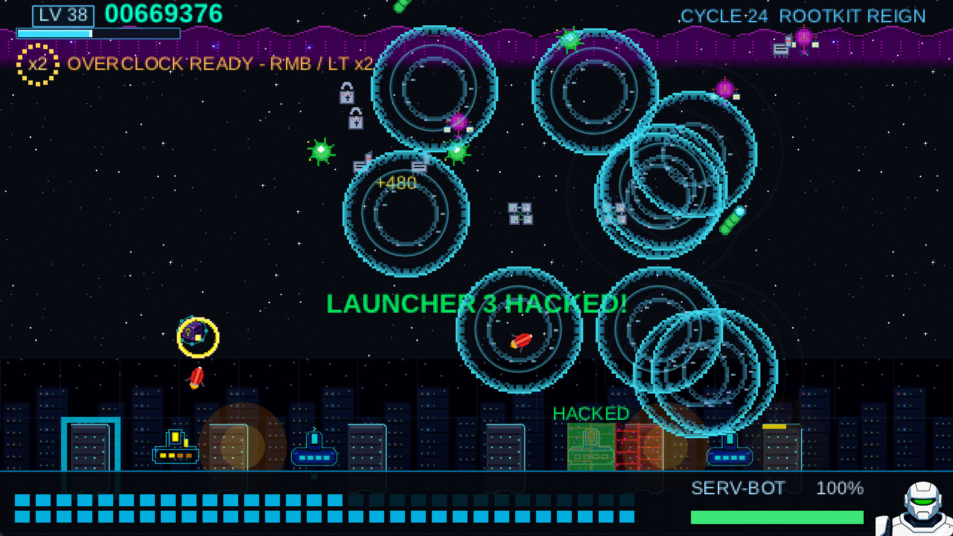 The Last Byte: Serv-Bots Firewall screenshot 2