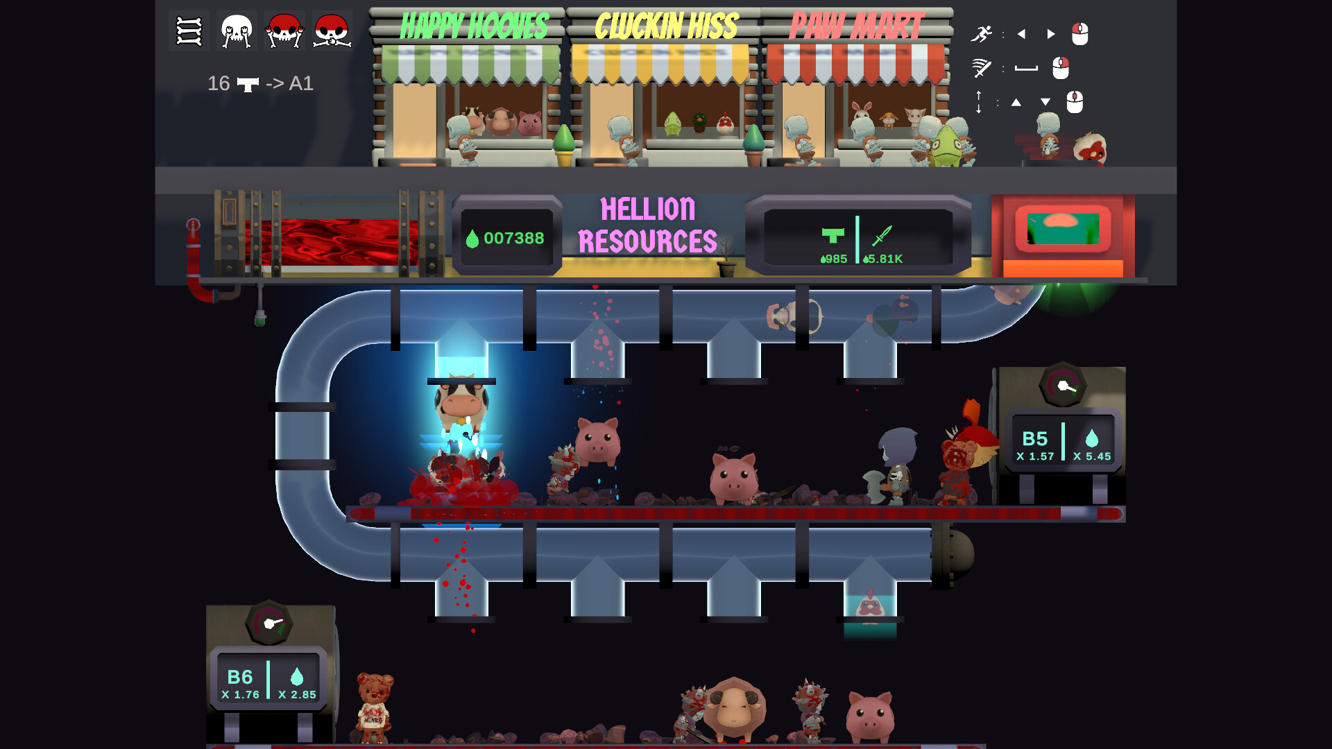 Blood Miner screenshot 1