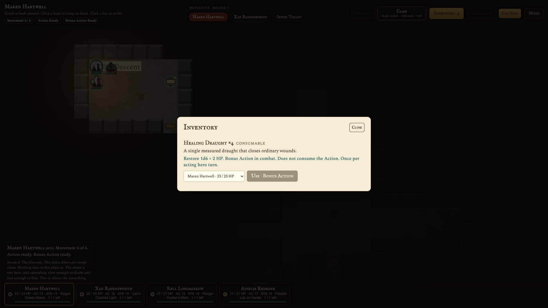 Inkdelve screenshot 2
