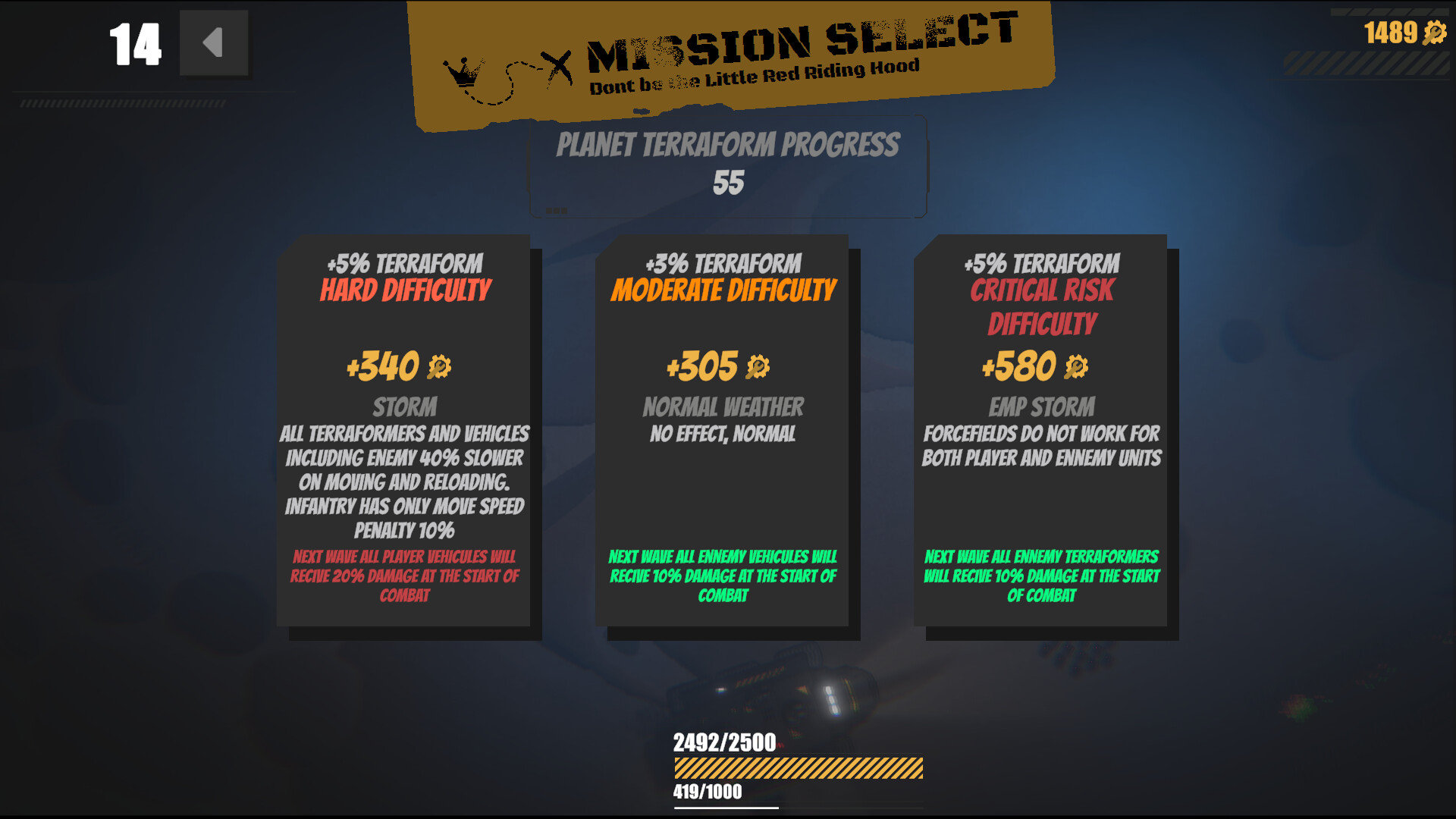 Terraformer Wars screenshot 3