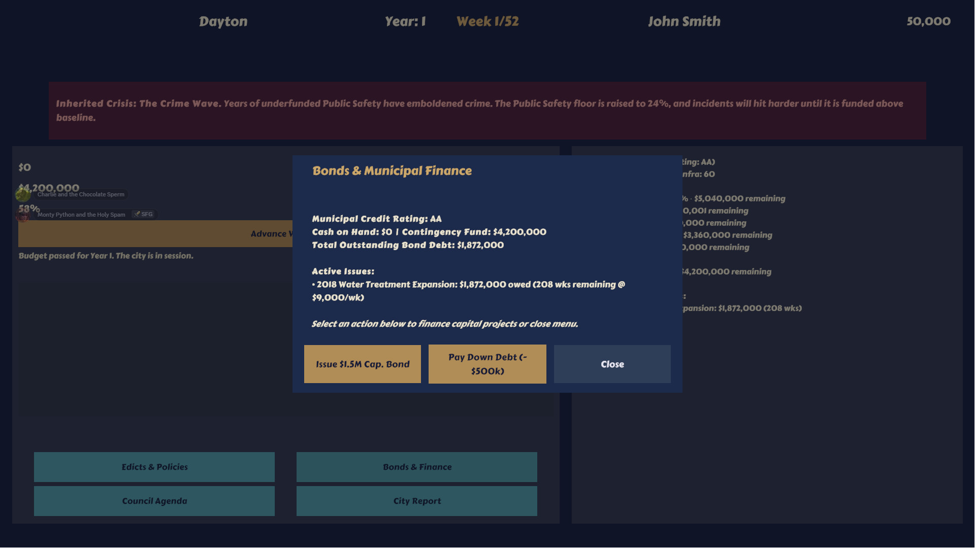 Mayor: City in Session screenshot 2