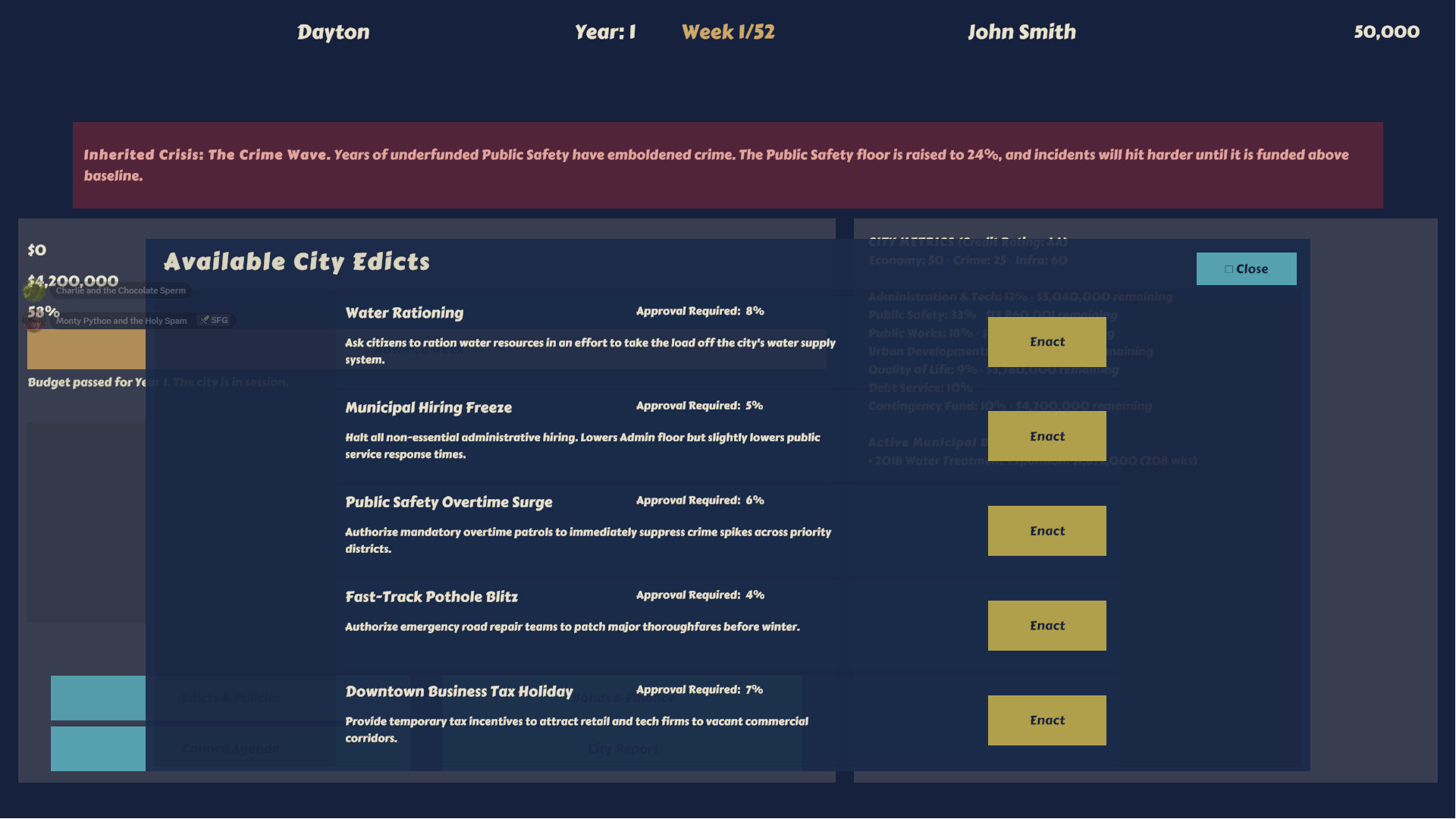 Mayor: City in Session screenshot 4