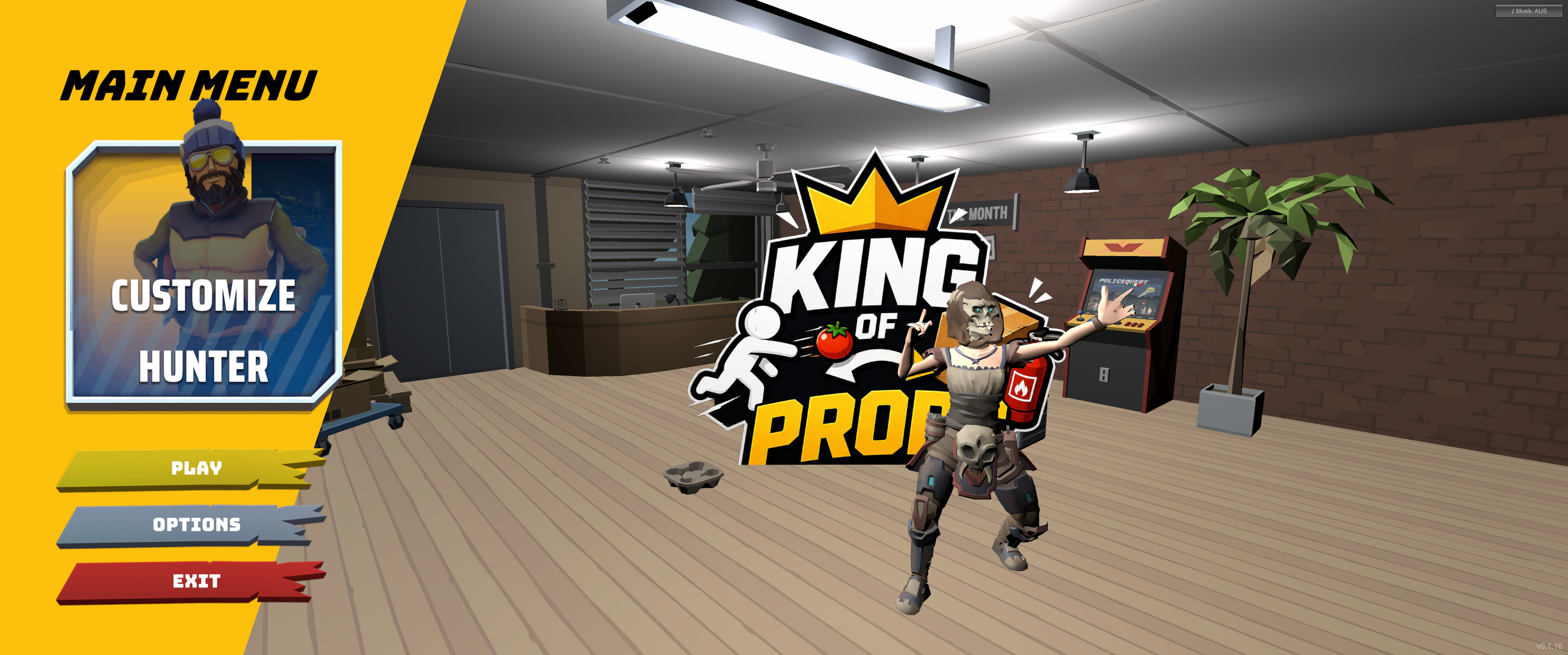 KING of PROPS trailer