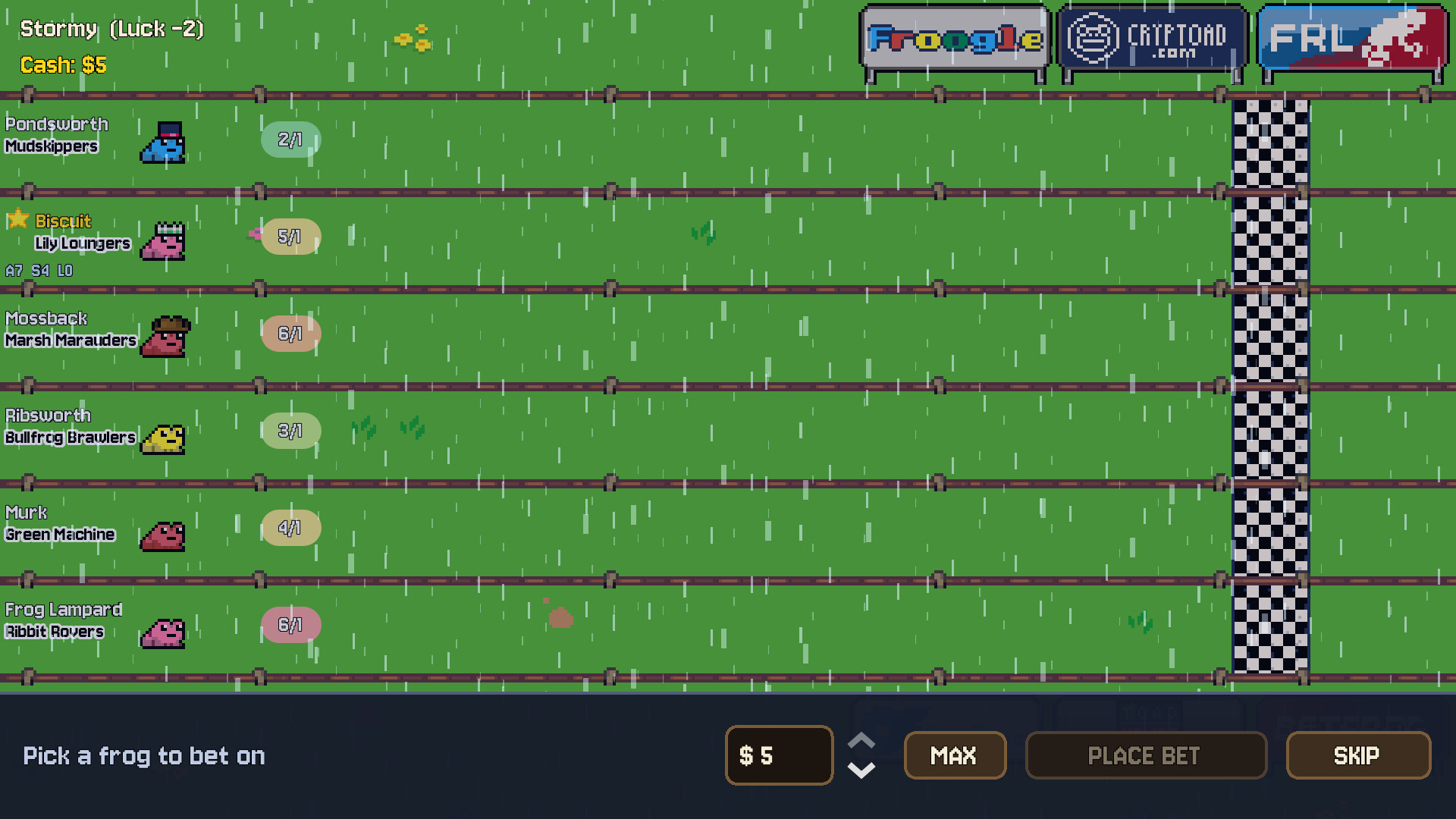 Frog Racing League screenshot 4