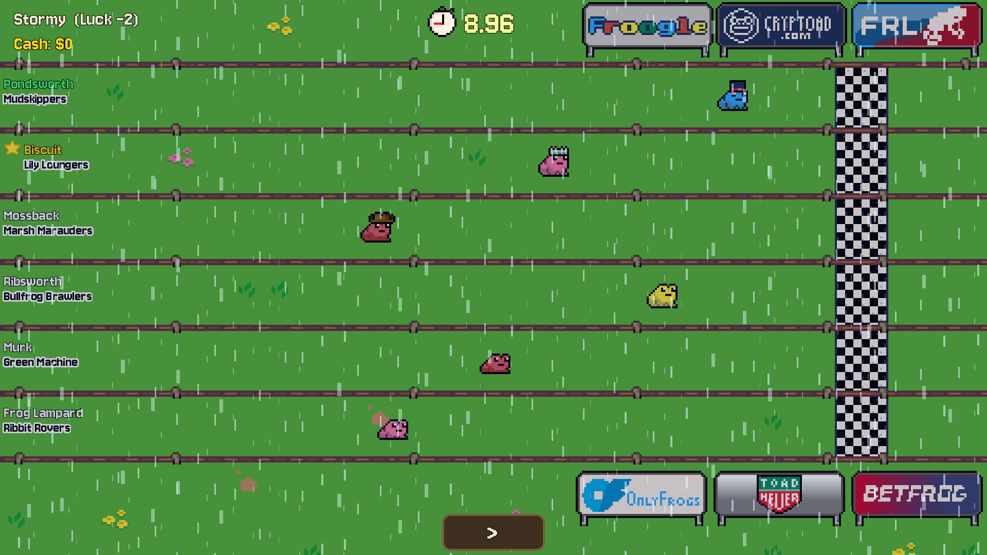 Frog Racing League screenshot 5
