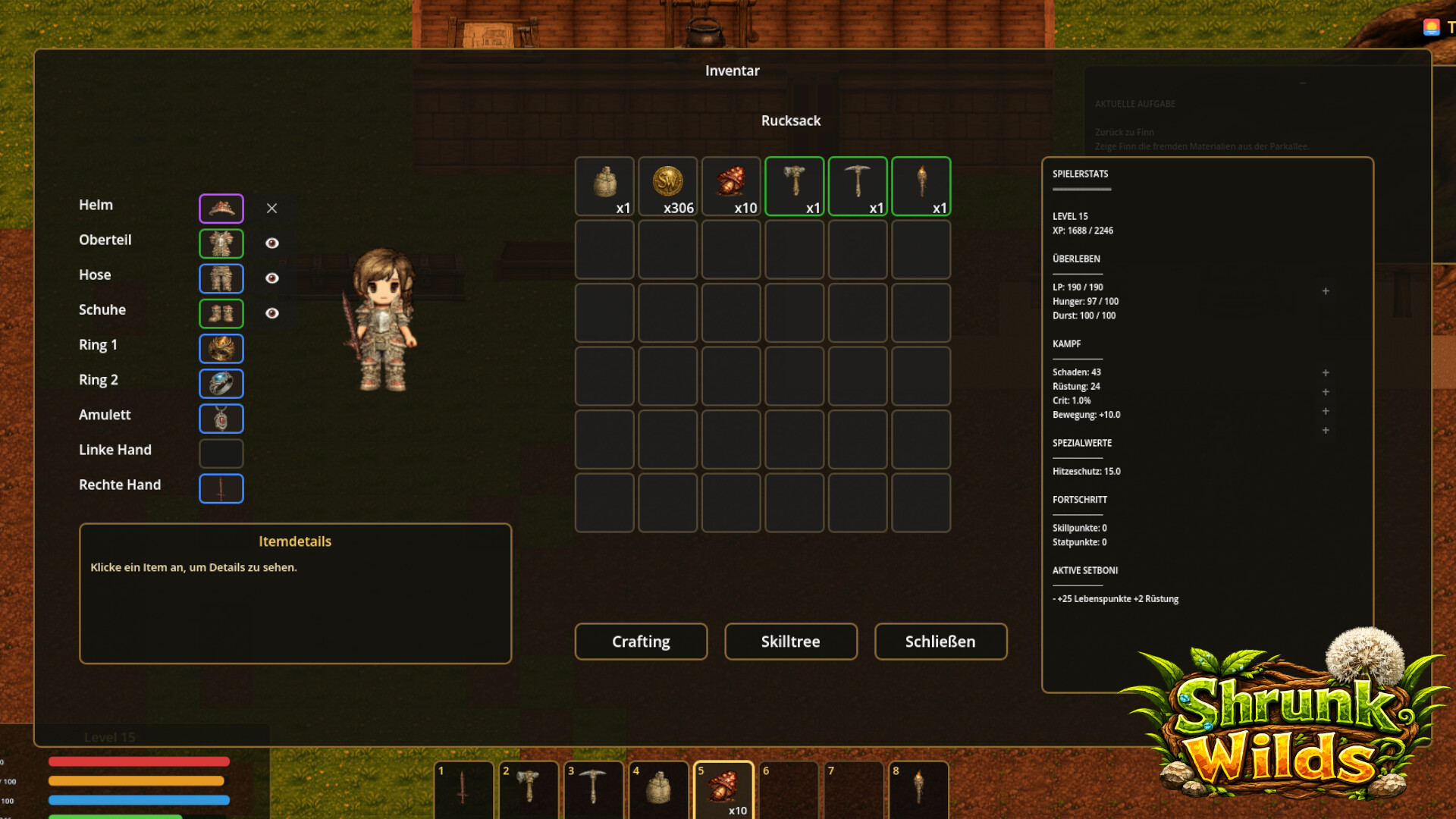 Shrunk Wilds screenshot 1