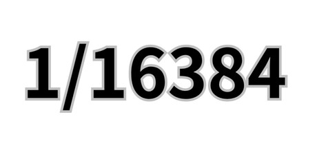 Cover art from 1/16384
