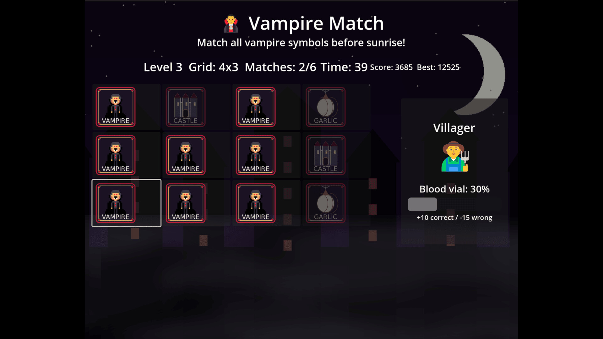 Vampire Match screenshot 3