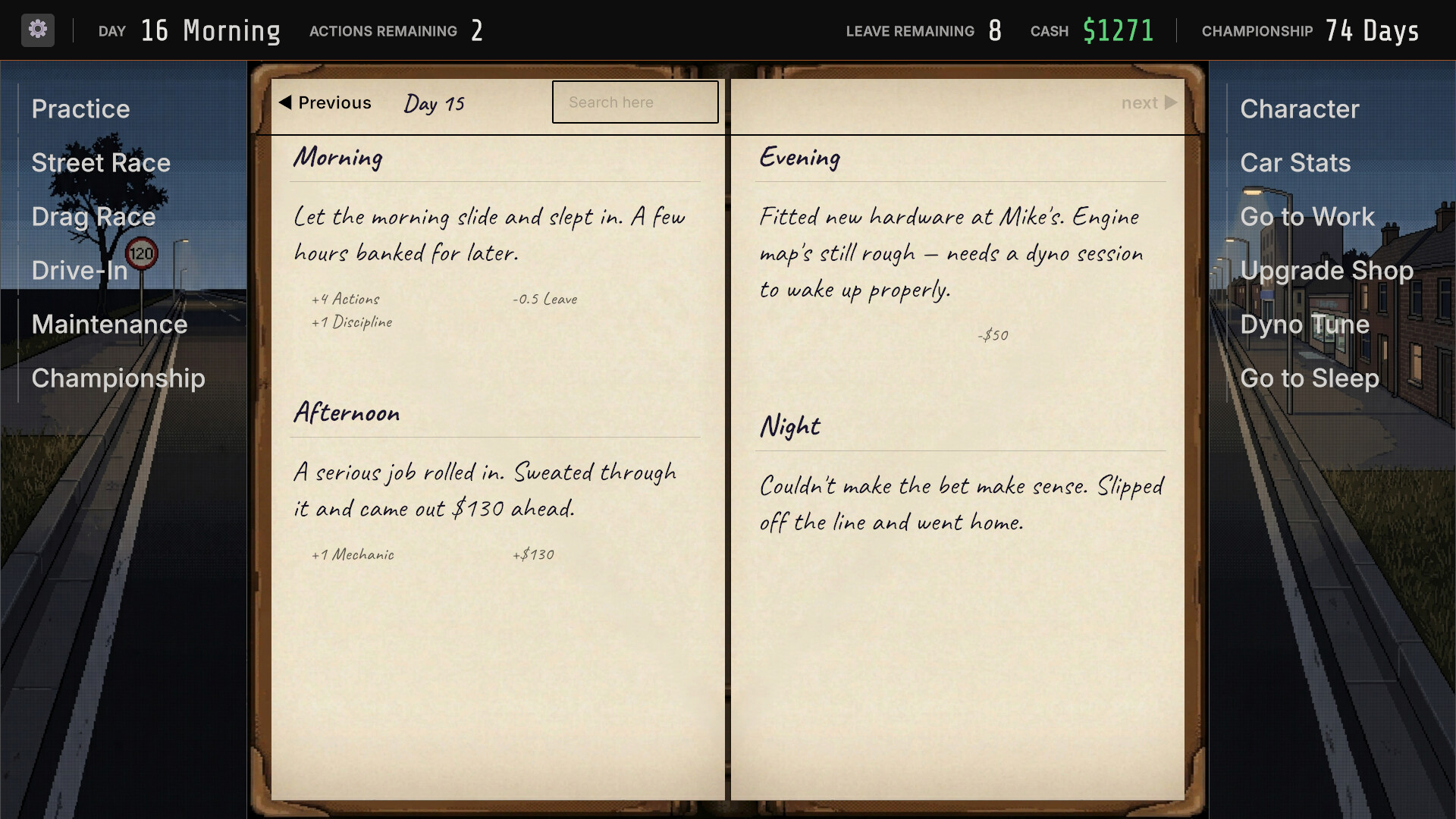 Run it Back: 90 Days to Race screenshot 3