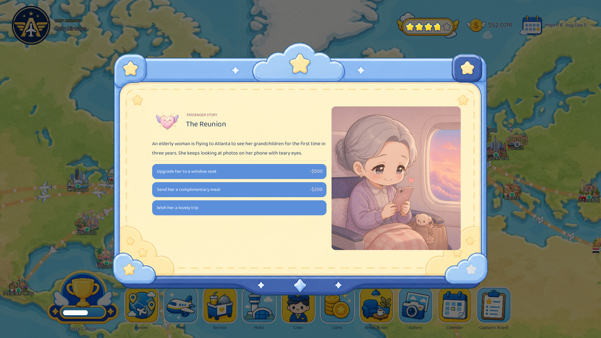 Cozy Airways screenshot 2