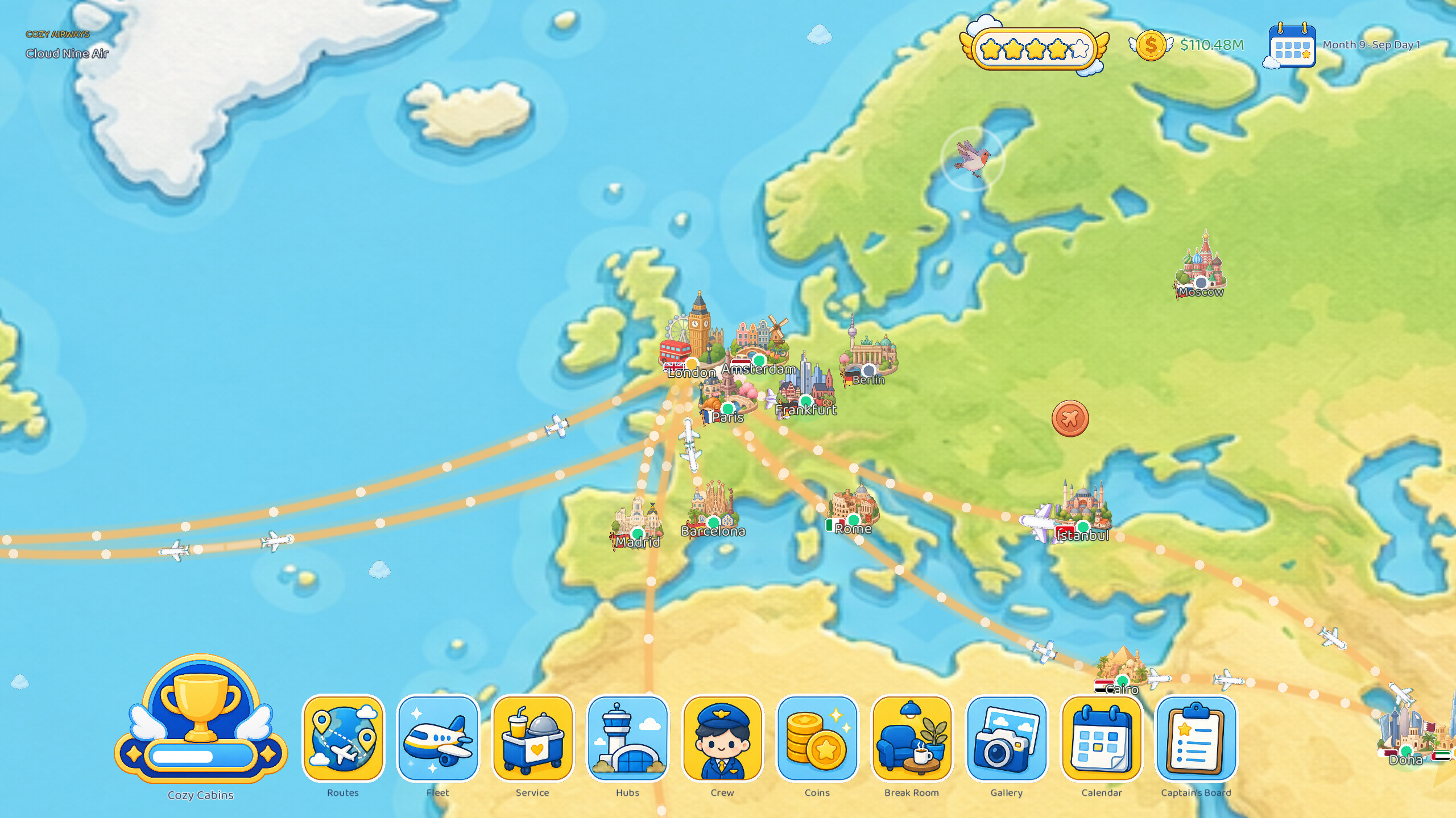 Cozy Airways screenshot 3
