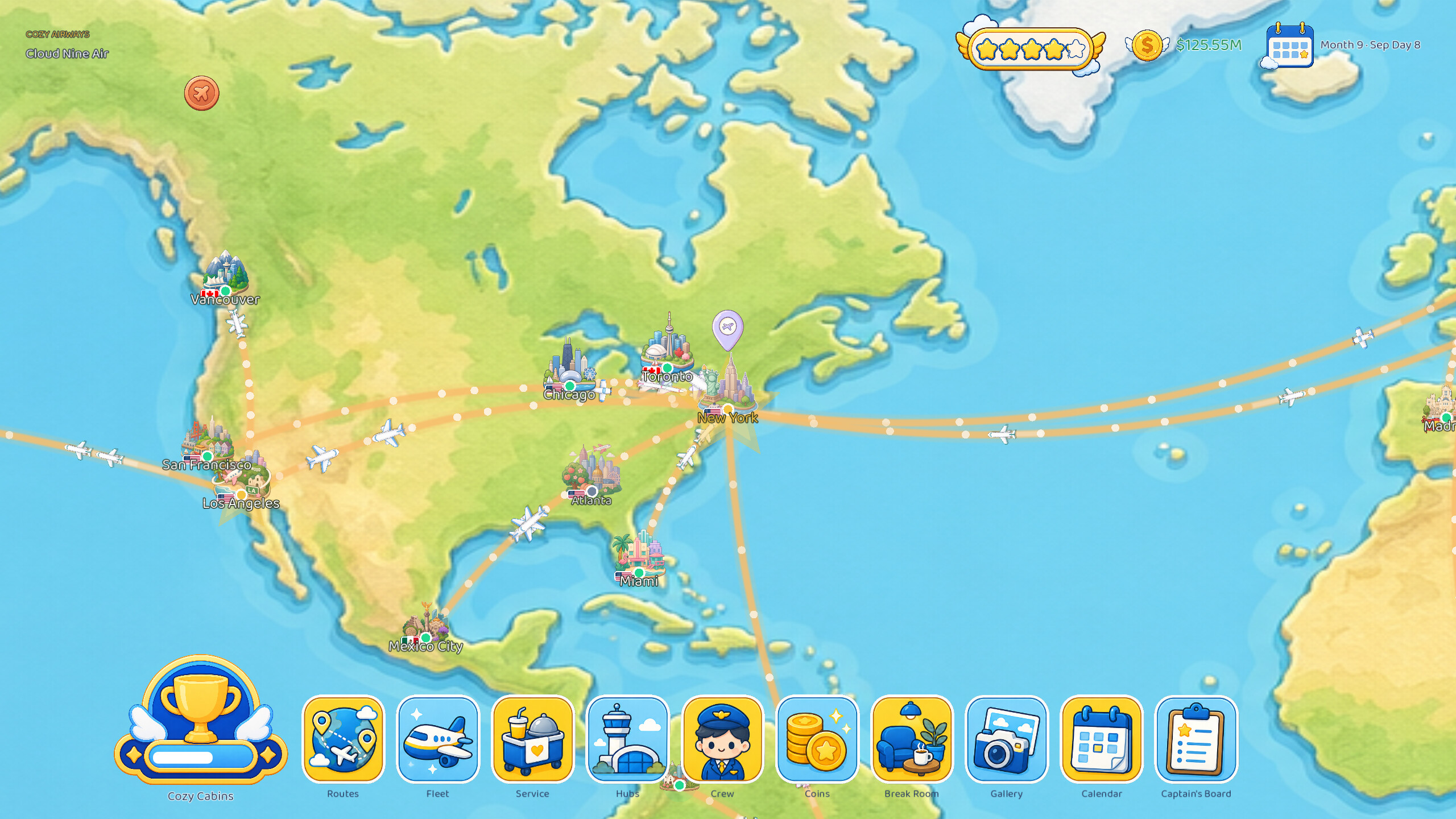 Cozy Airways screenshot 5