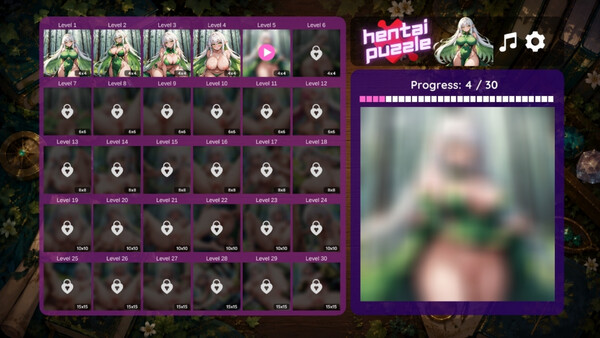 Hentai Puzzle: Alerinna screenshot 4