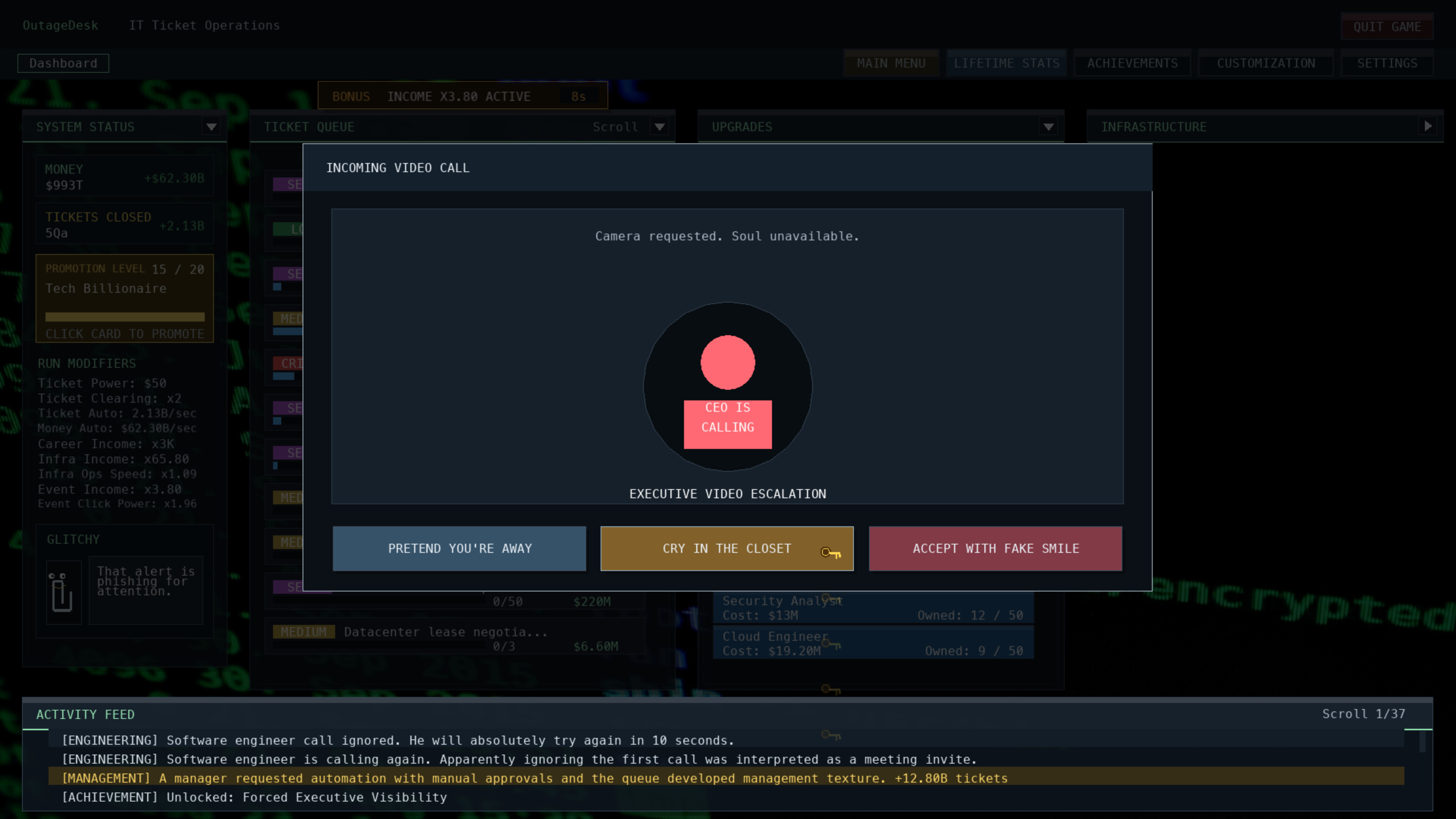 IT Outage Desk screenshot 5