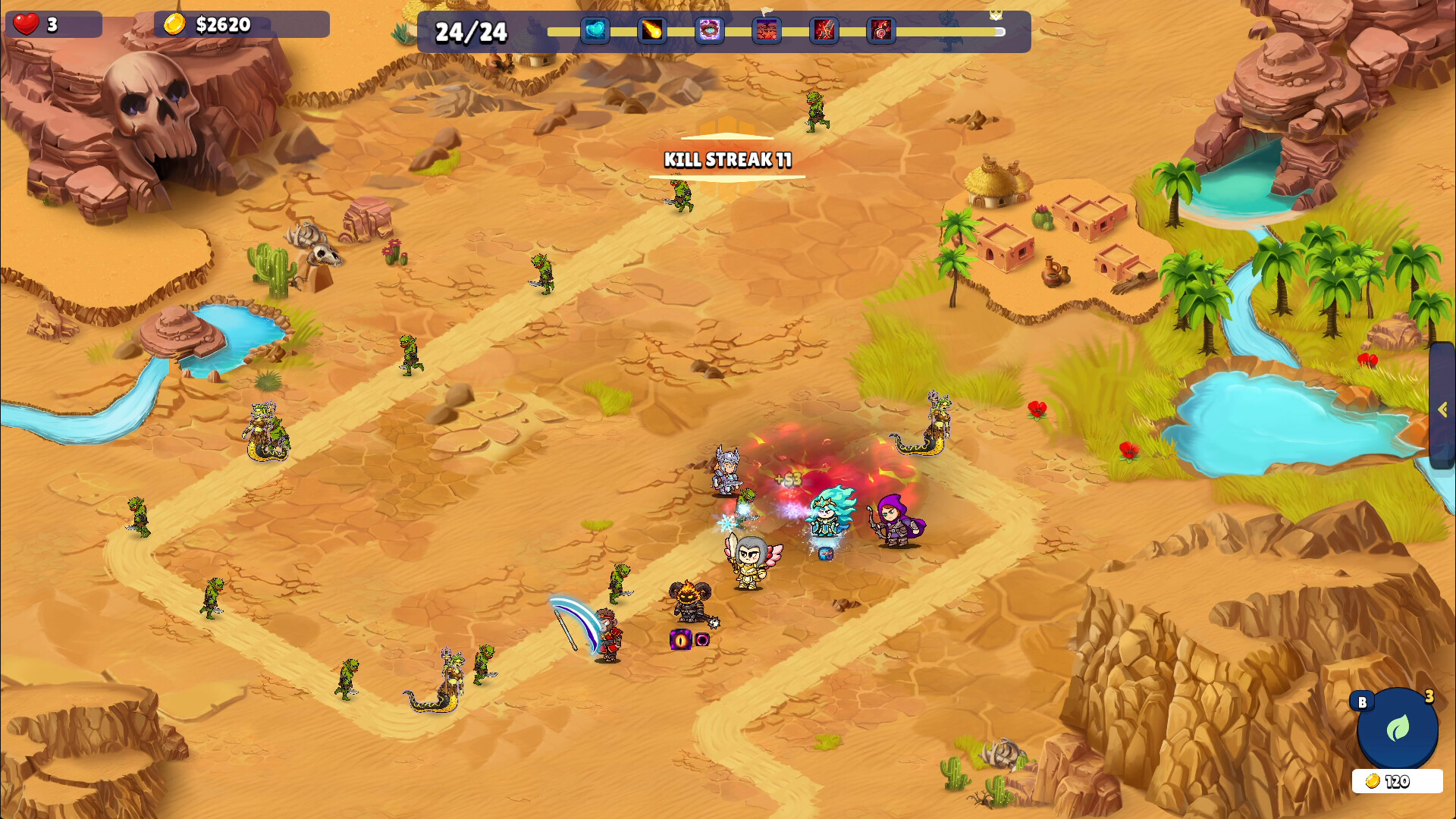 Heroswarm screenshot 2