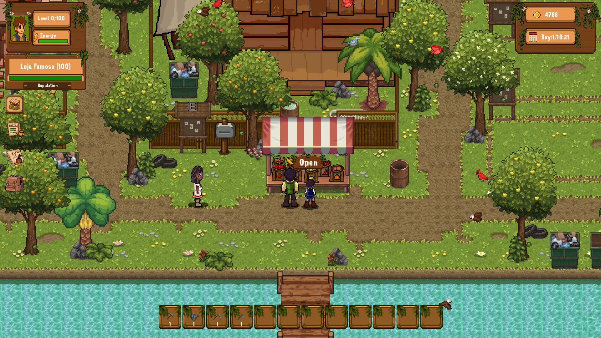 My first harvest screenshot 3