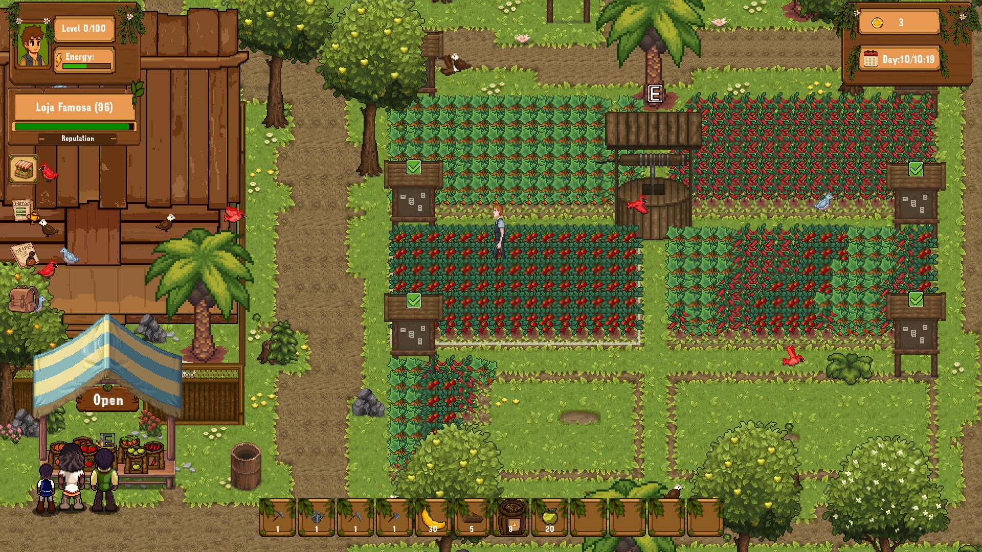 My first harvest screenshot 5