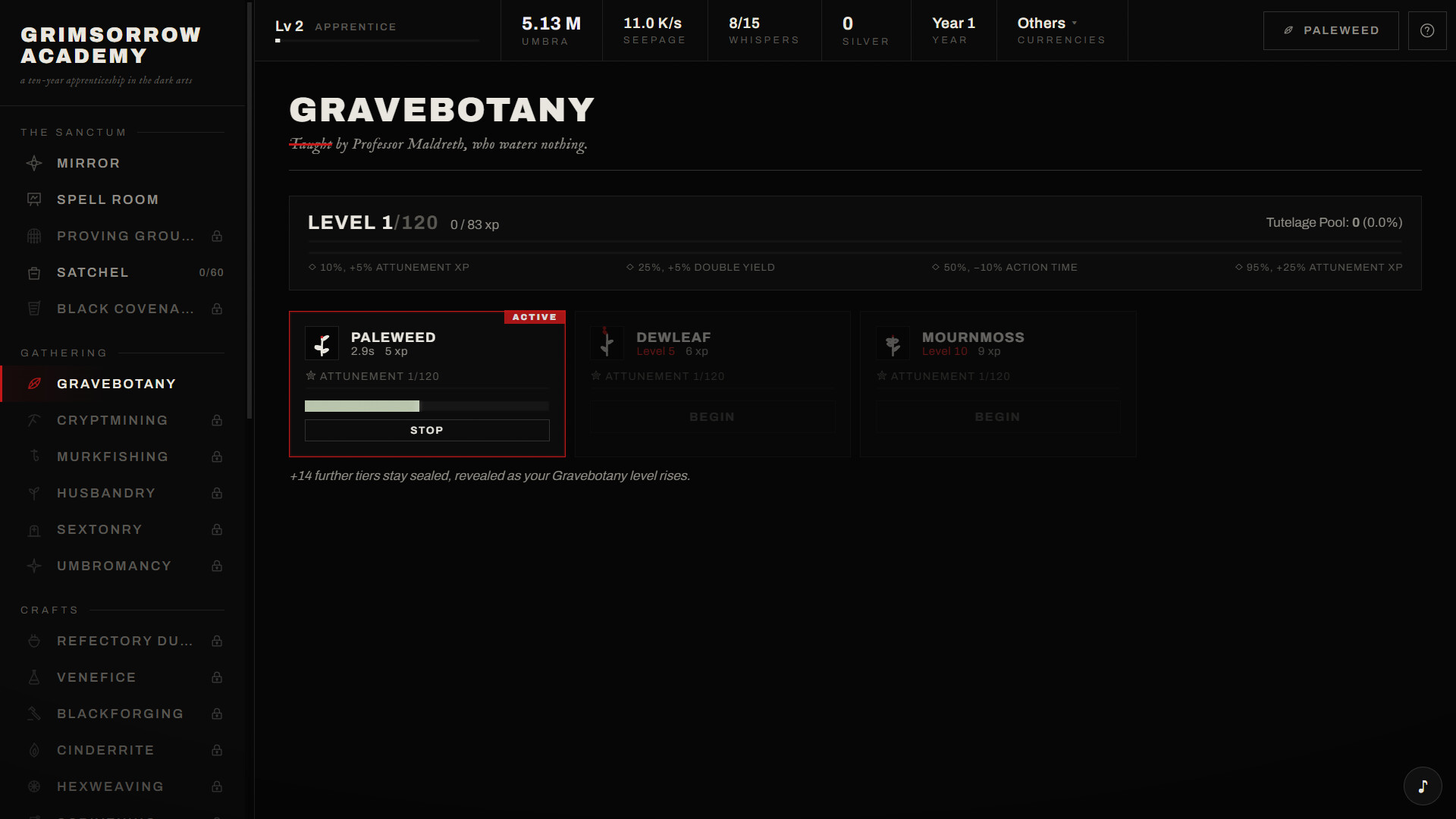 Grimsorrow Academy screenshot 3