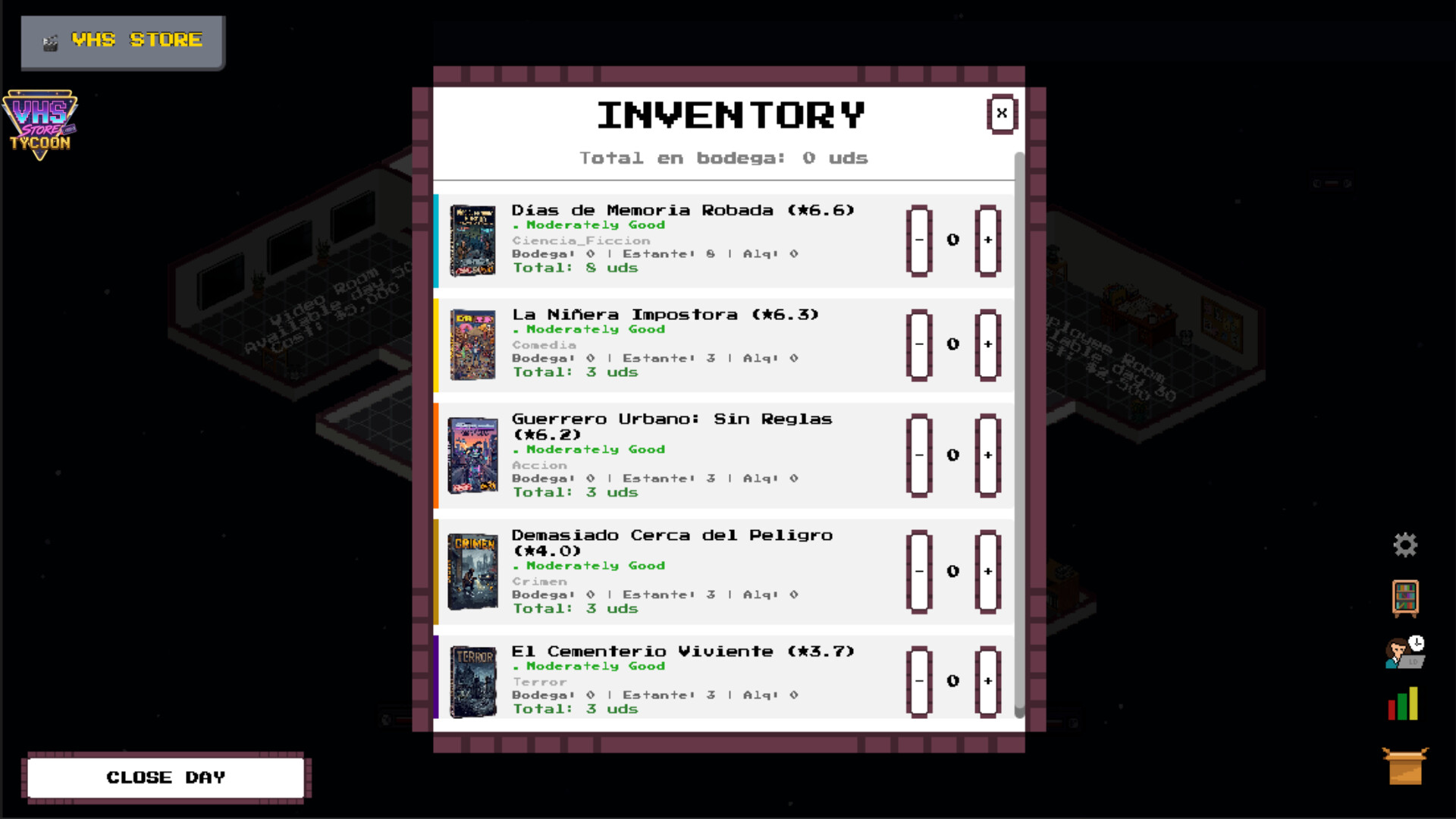 VHS Store Tycoon screenshot 2