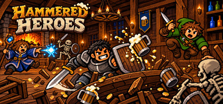 Cover art from Hammered Heroes