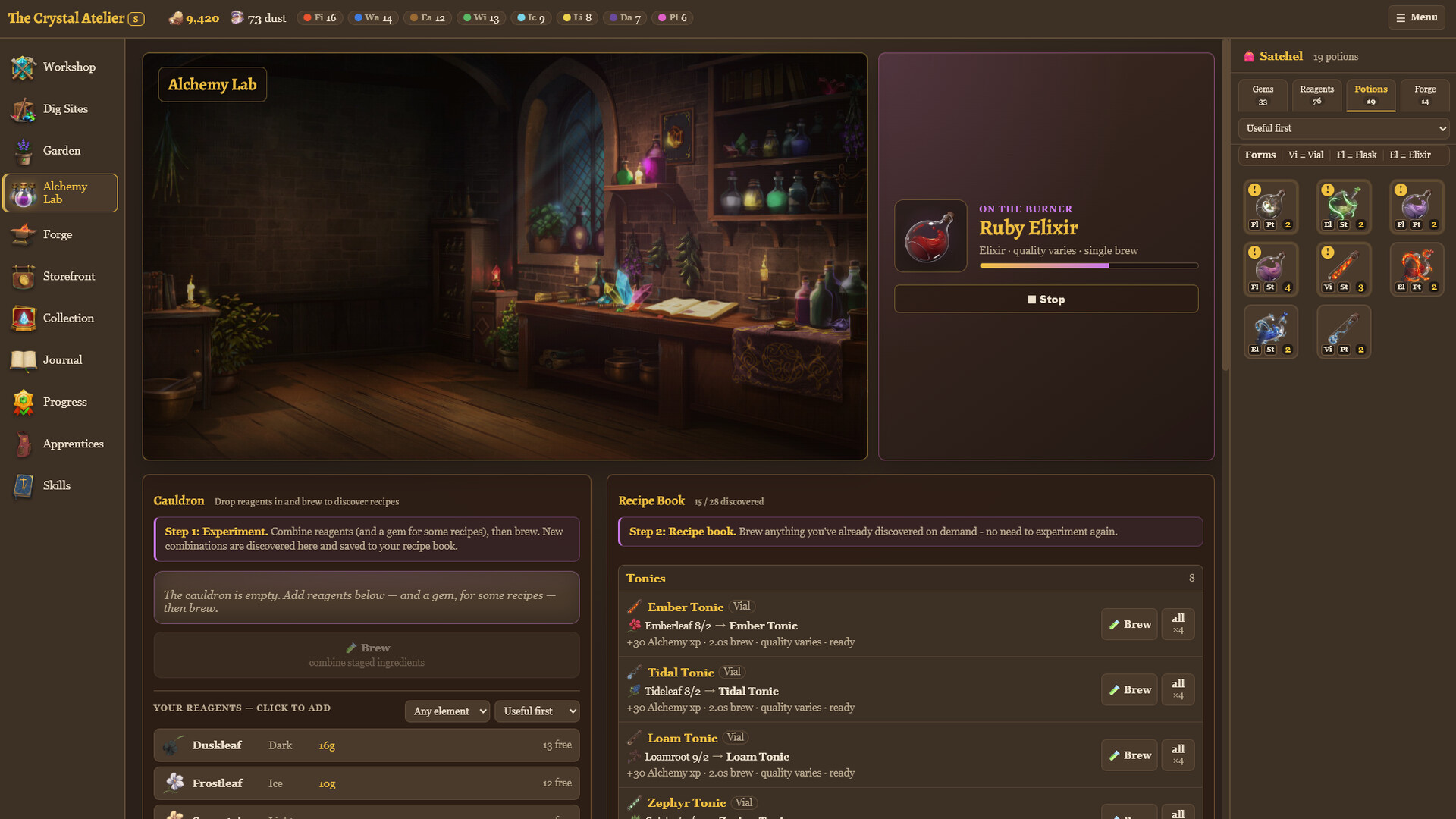 The Crystal Atelier screenshot 2