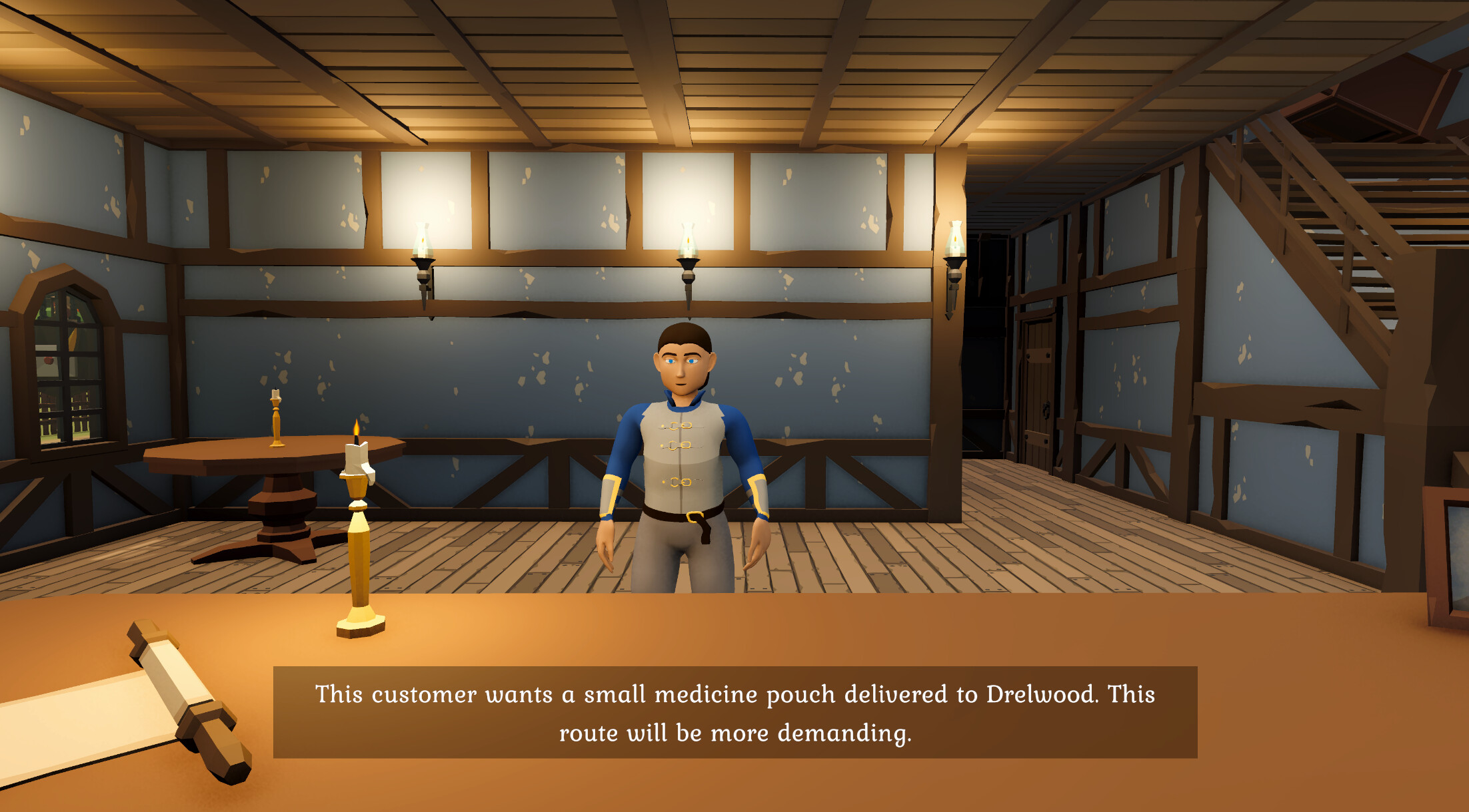 Feathered Fortune: Medieval Post Simulator screenshot 4
