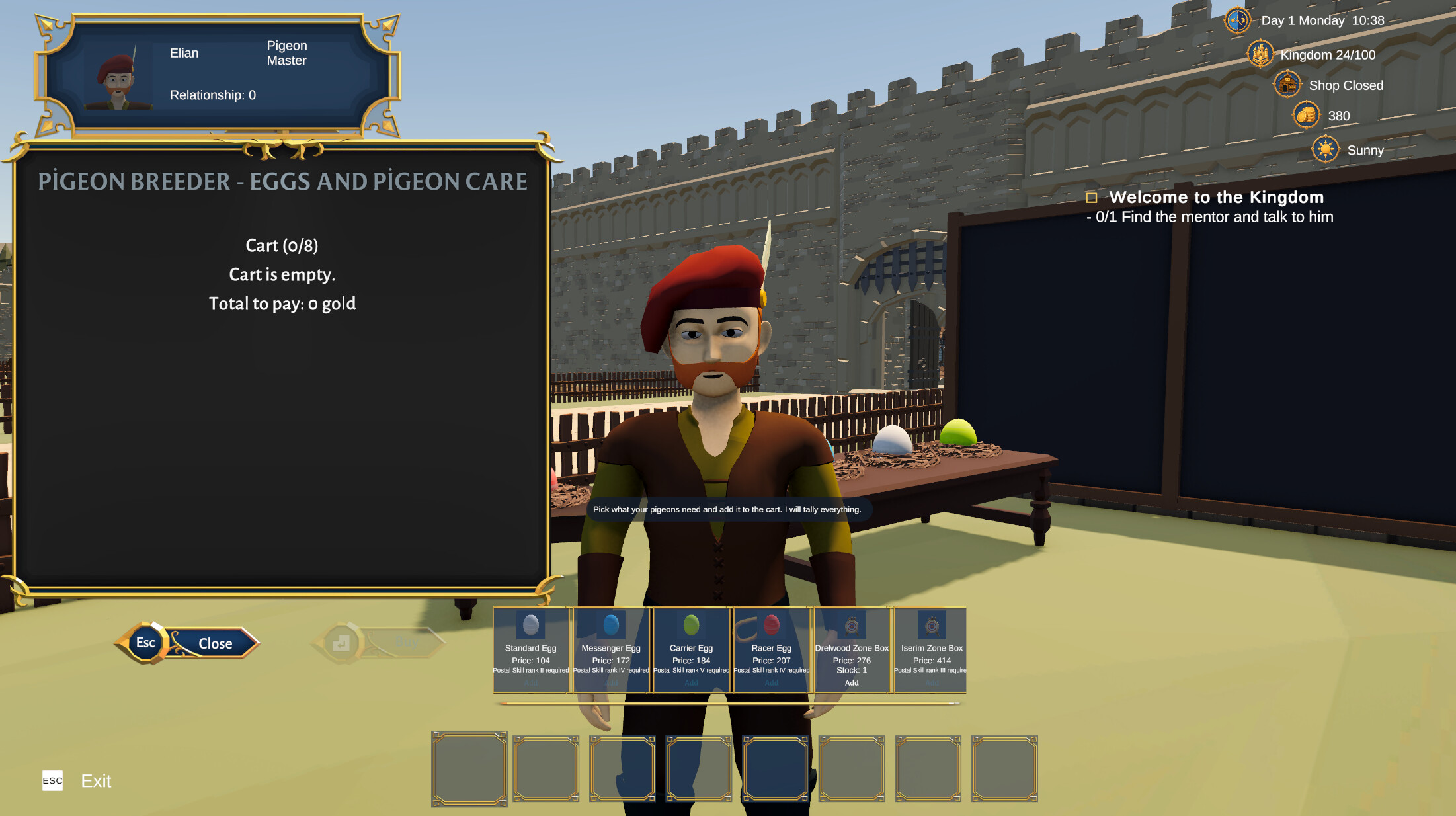 Feathered Fortune: Medieval Post Simulator screenshot 4