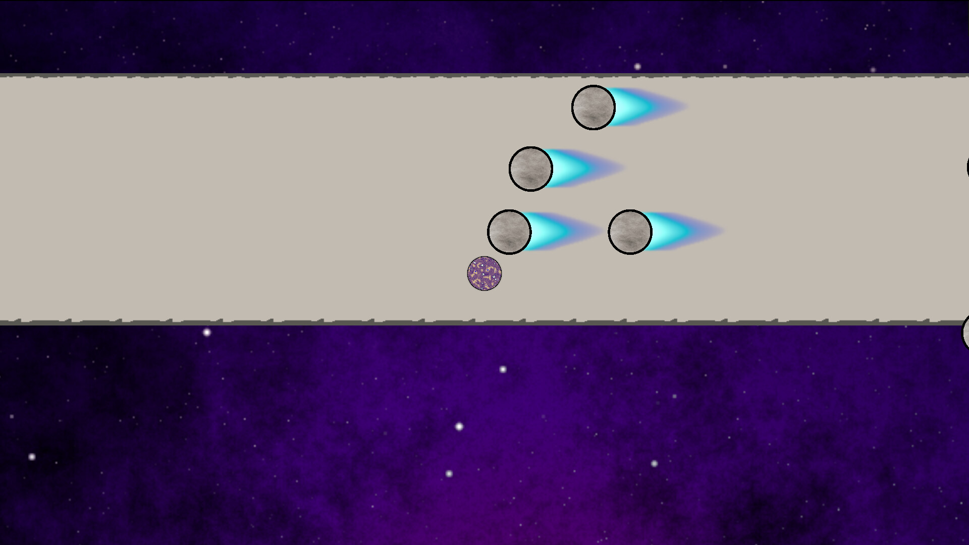 Cosmic Roll screenshot 2