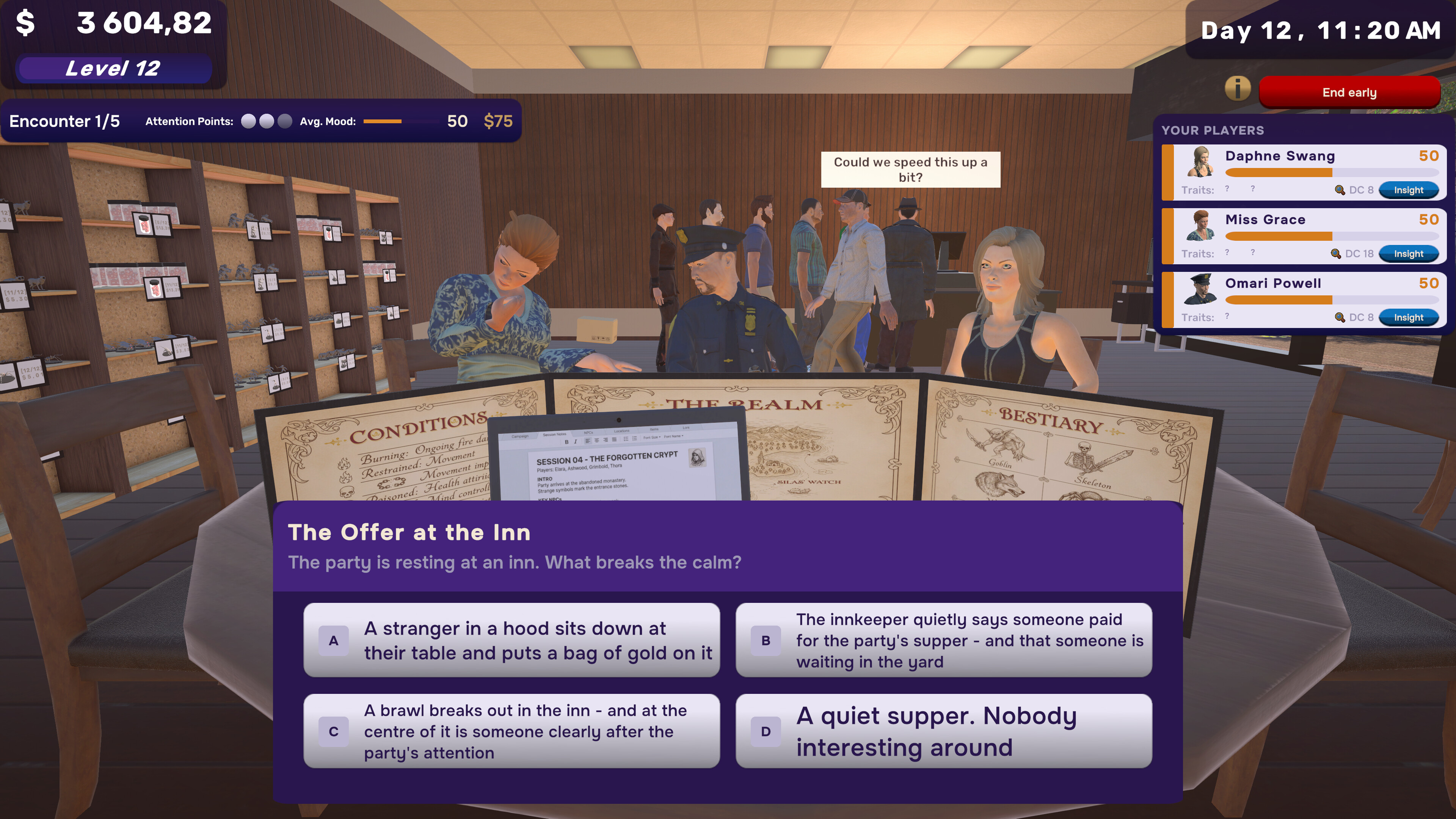 Game Master Club Simulator screenshot 3