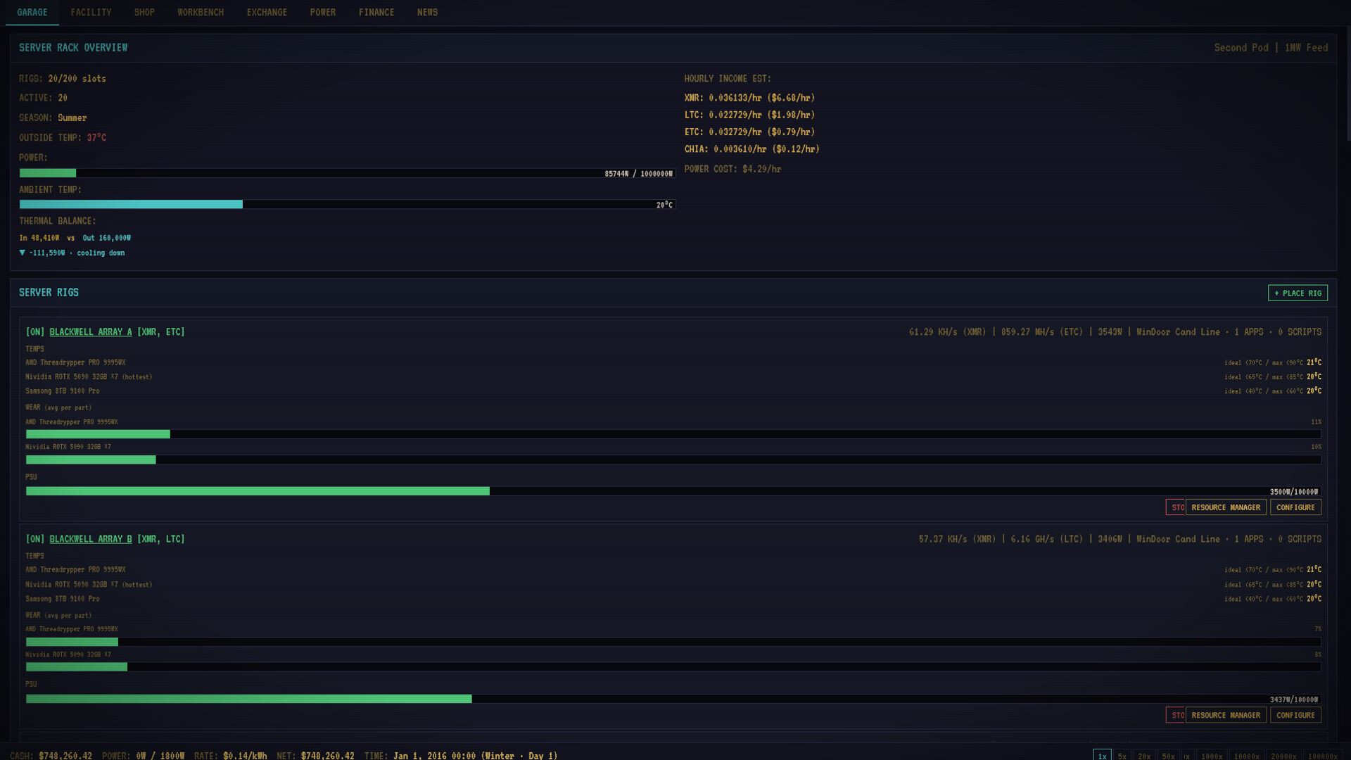 Garaged Crypto Miner screenshot 1