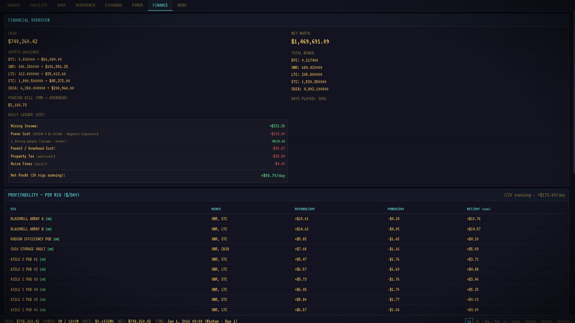 Garaged Crypto Miner screenshot 5