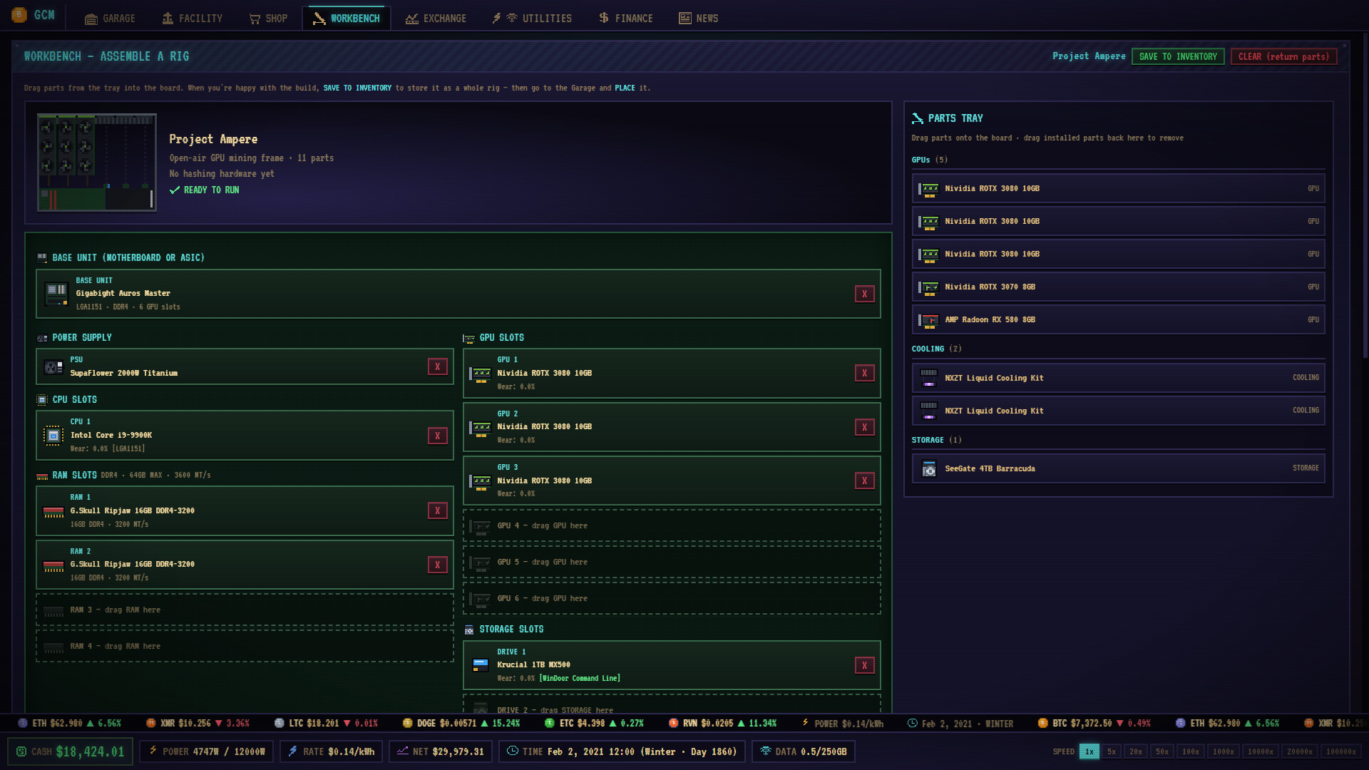 Garaged Crypto Miner screenshot 4