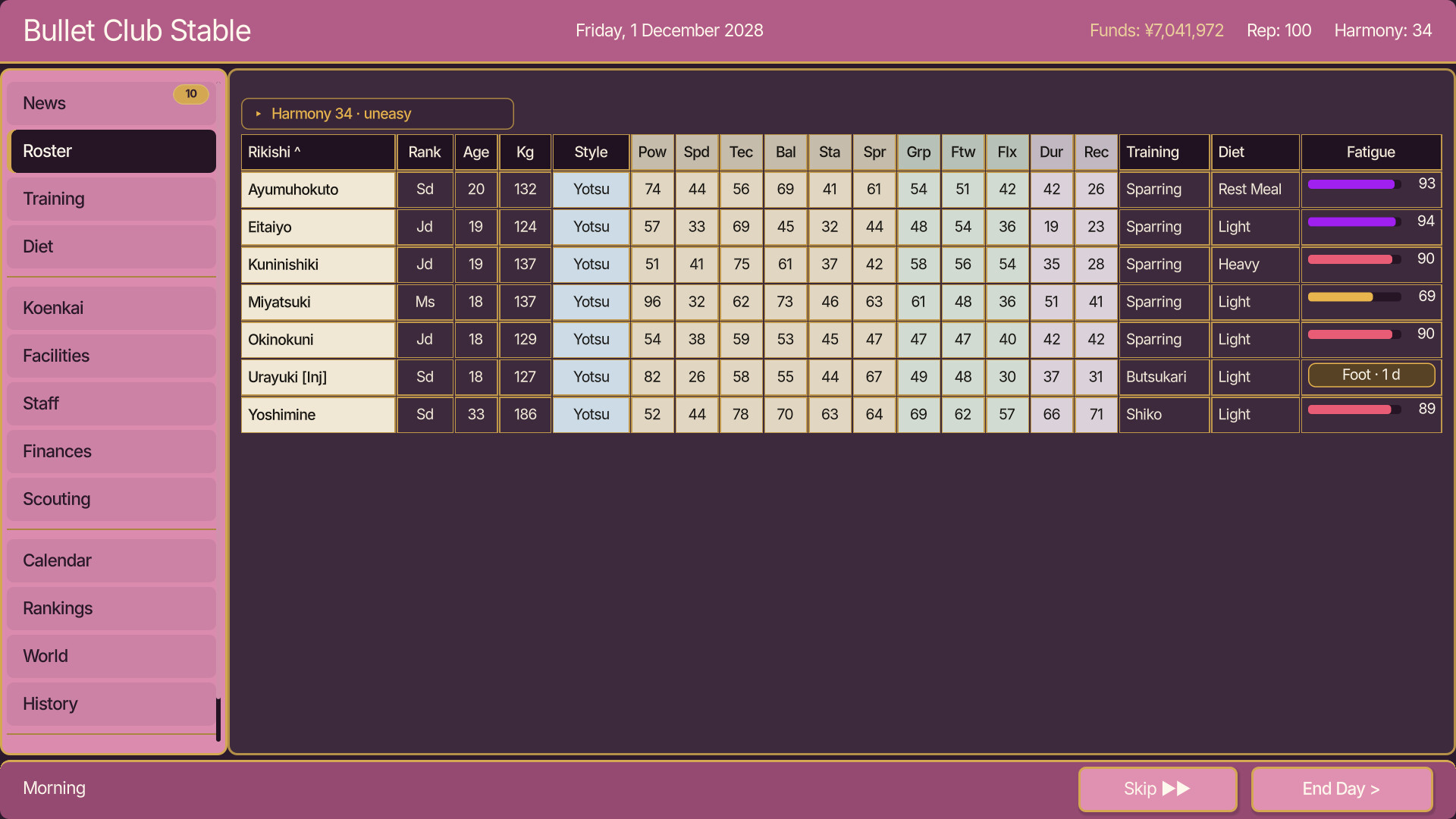 Heya! Sumo Manager screenshot 2