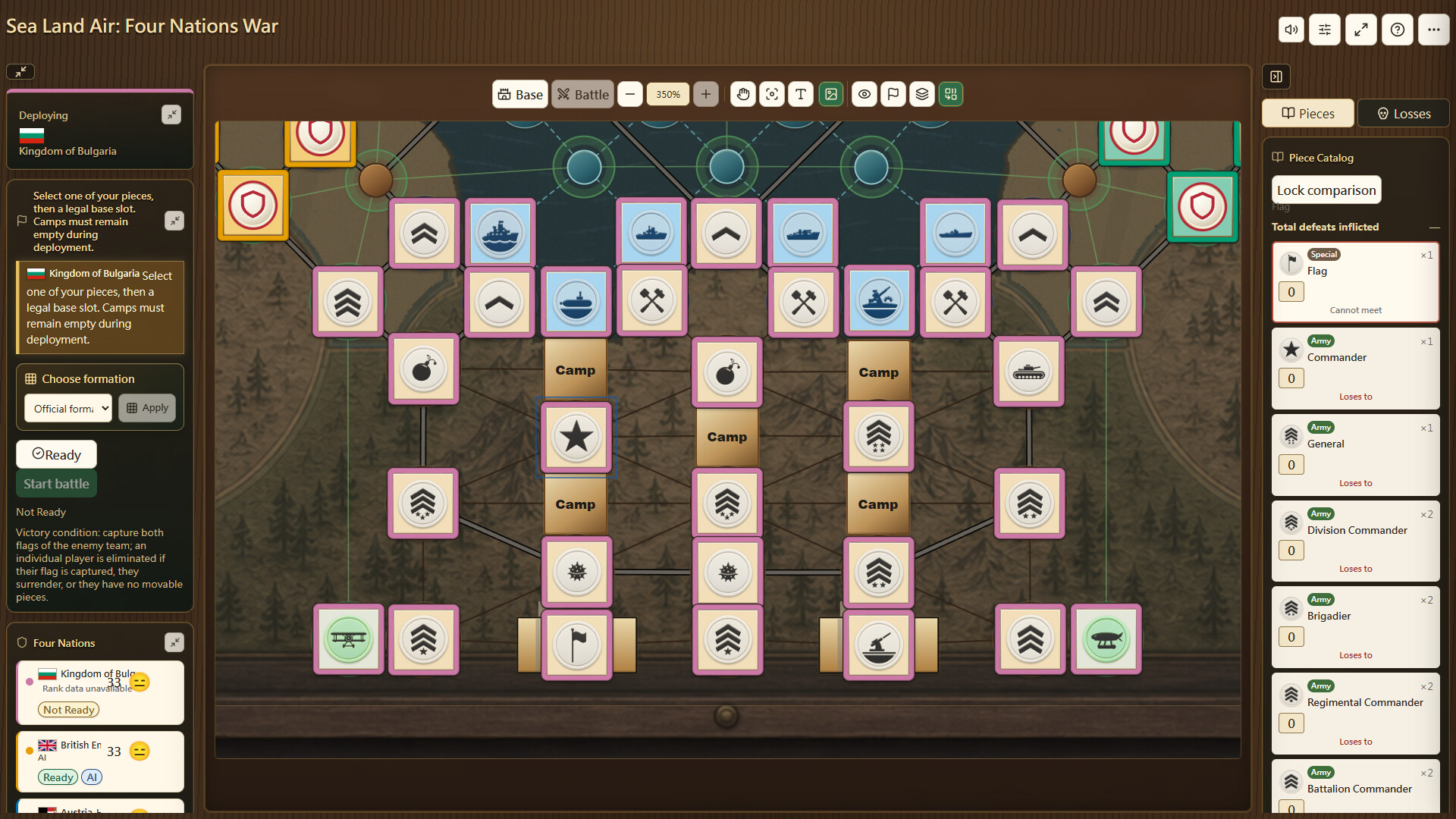 Sea Land Air: Four Nations War screenshot 4