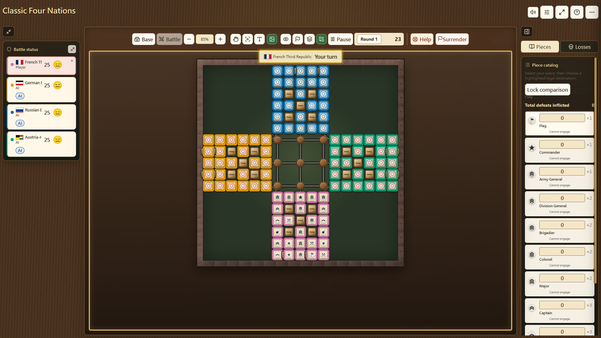 Sea Land Air: Four Nations War screenshot 3