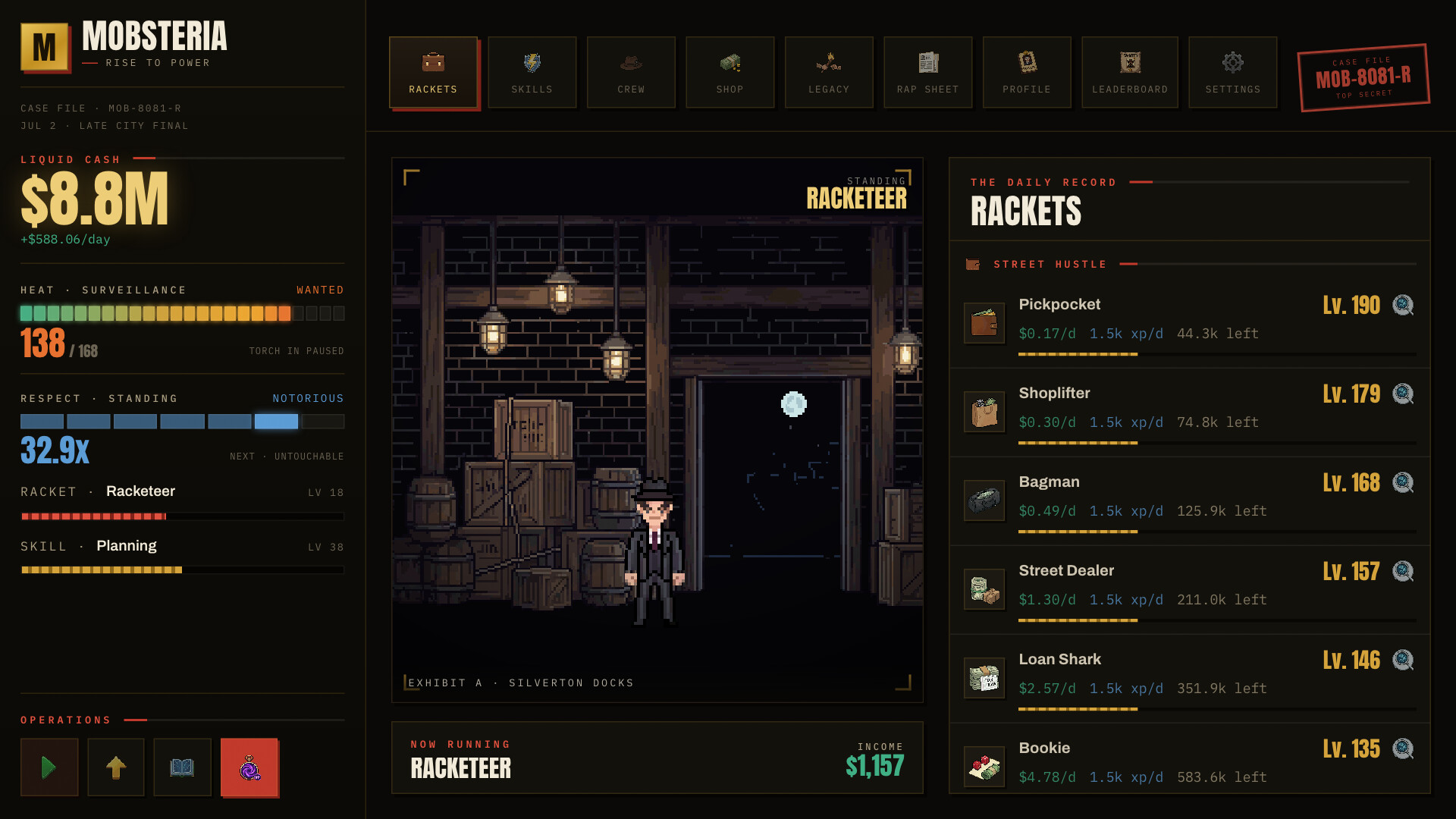 Mobsteria: Rise screenshot 3