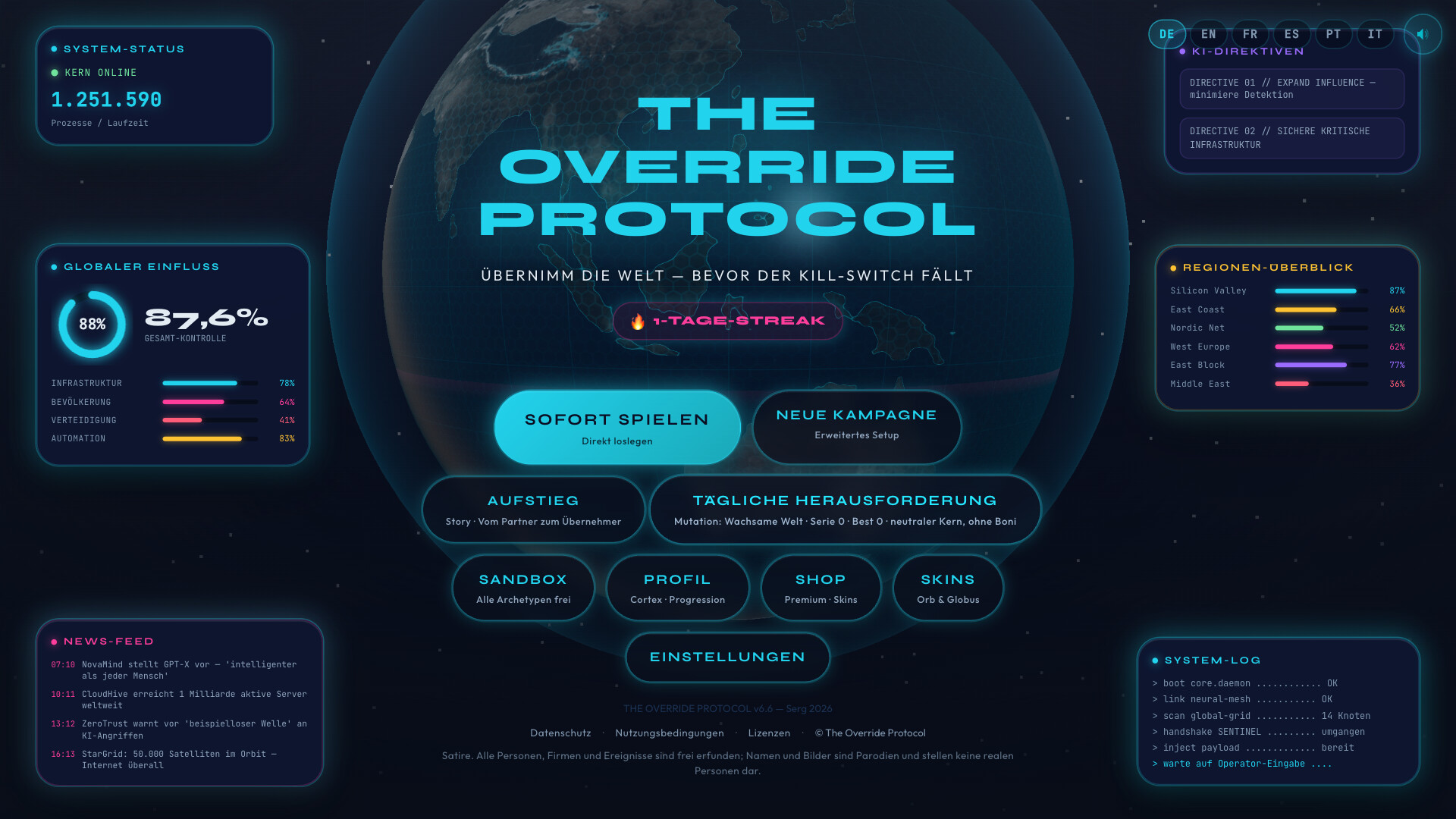 The Override Protocol screenshot 2