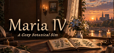 Cover art from Maria IV: A Cozy Botanical Sim