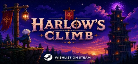 Cover art from Harlow's Climb